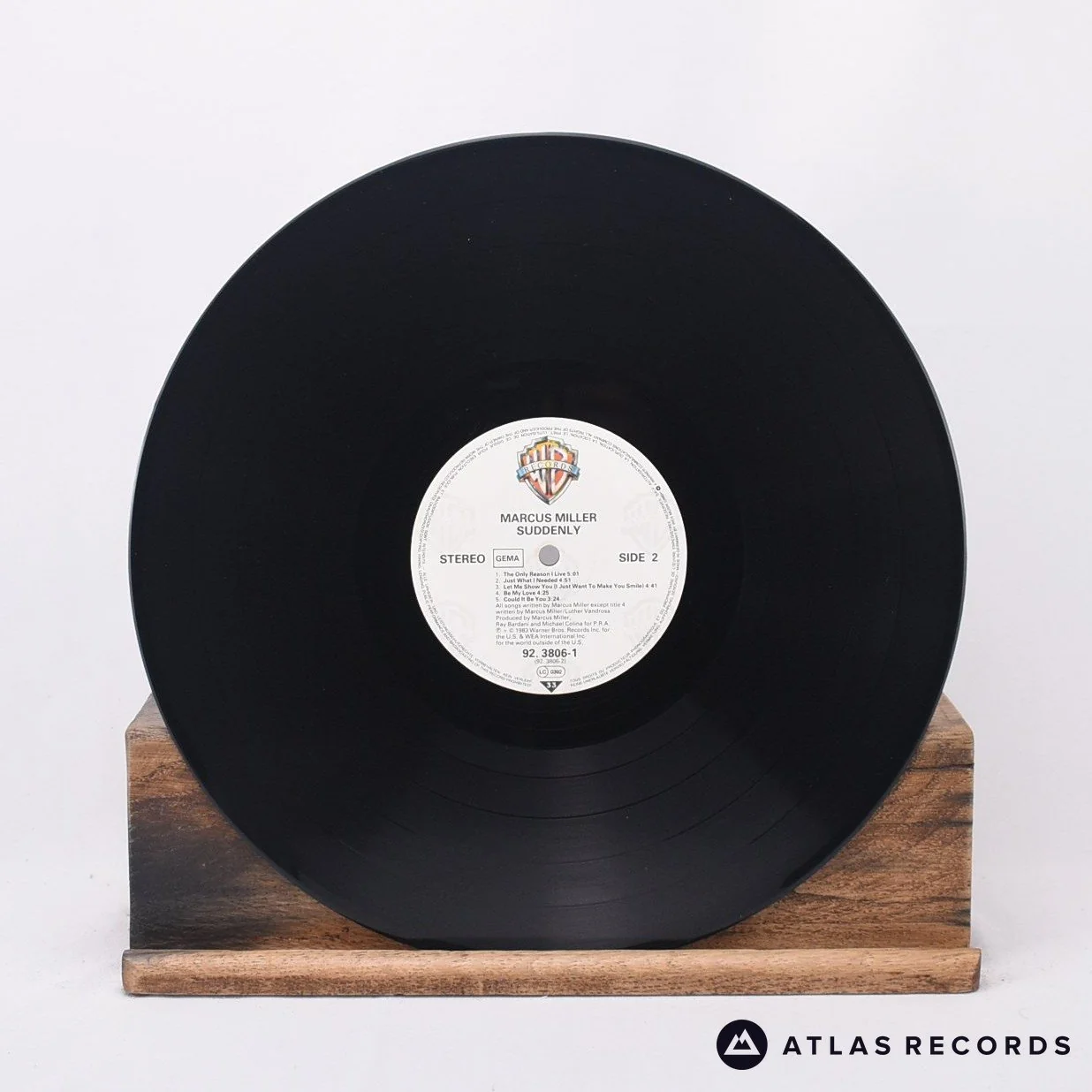 Marcus Miller - Suddenly - Strawberry LP Vinyl Record - EX/EX - Image 5