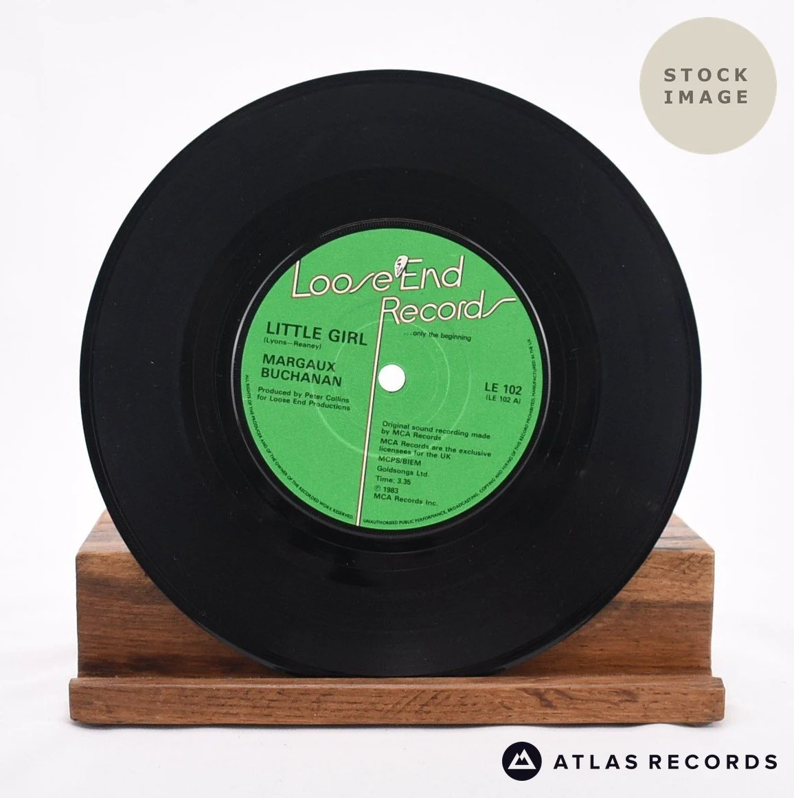 Margaux Buchanan - Little Girl - 7" Vinyl Record - Image 3