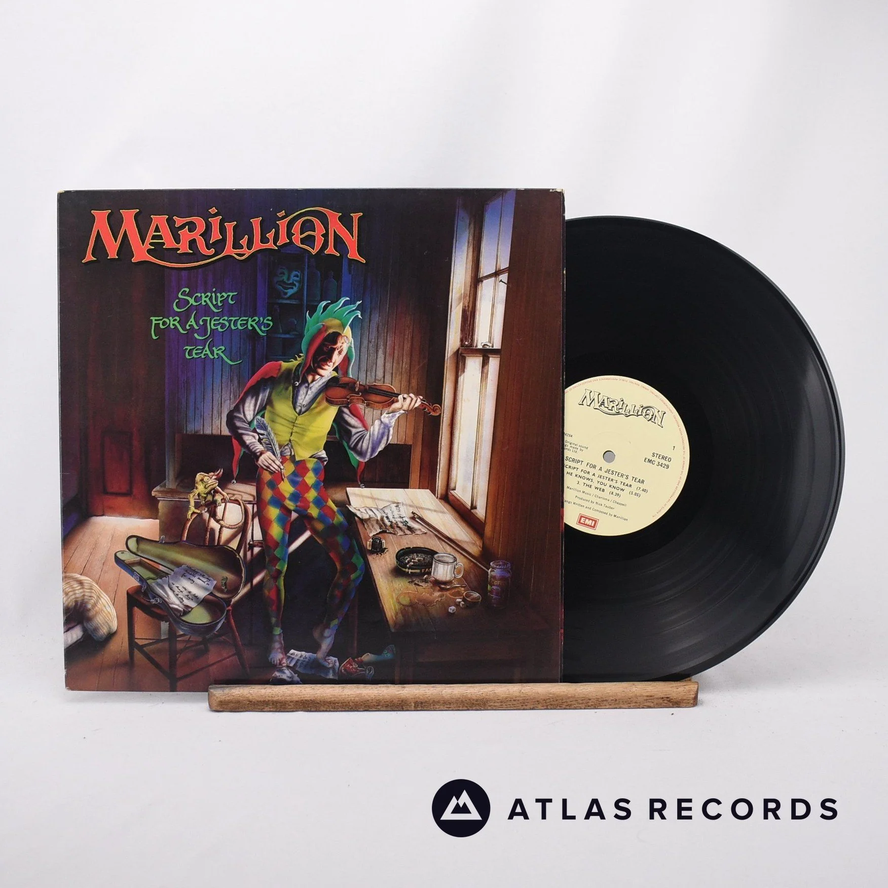 Marillion - Script For A Jester's Tear - Gatefold LP Vinyl Record - EX/VG+
