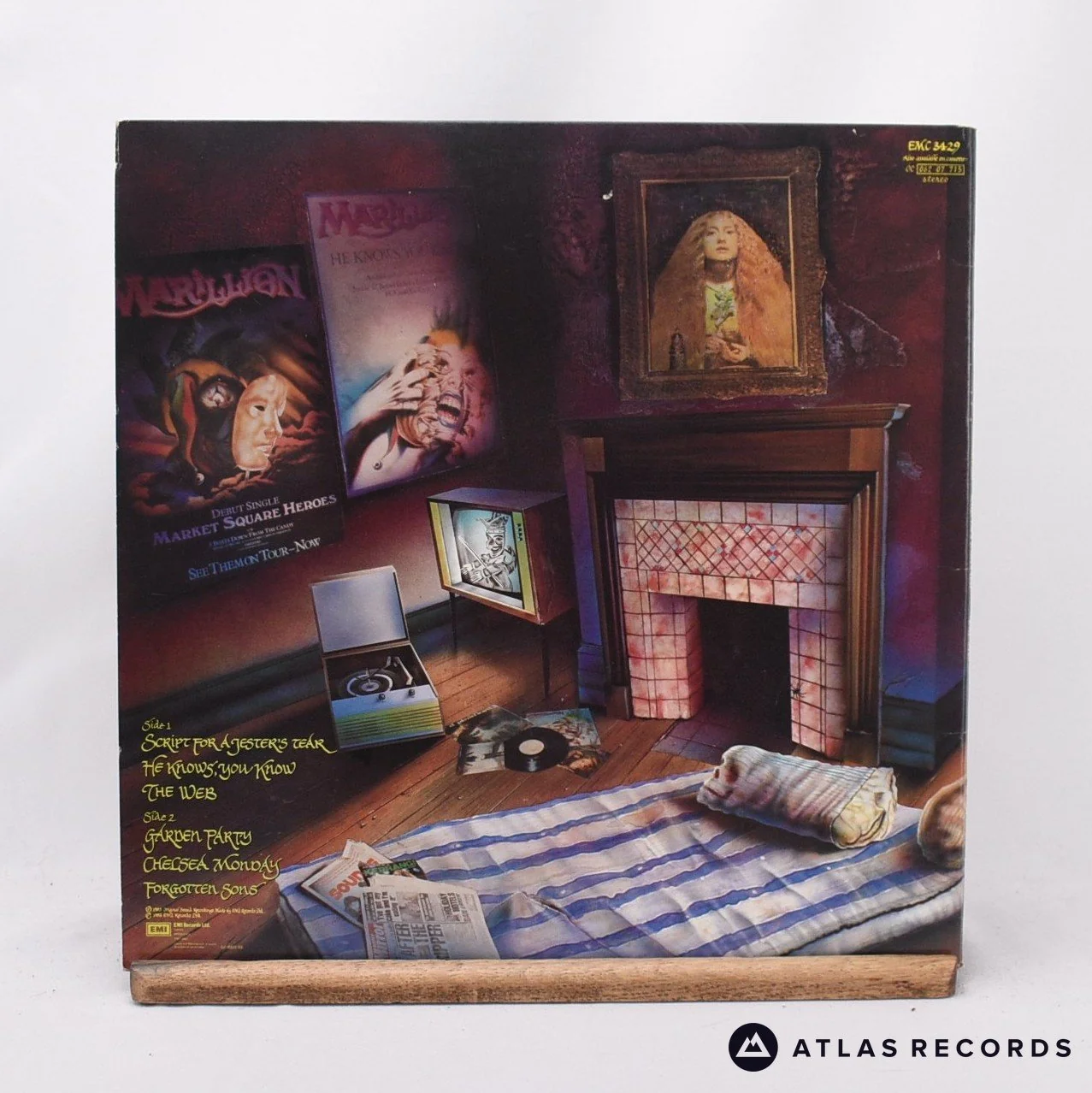 Marillion - Script For A Jester's Tear - Gatefold LP Vinyl Record - EX/VG+ - Image 3