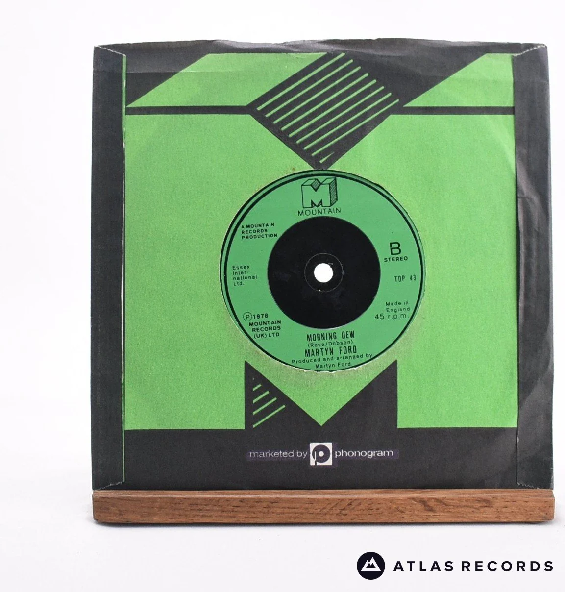 Martyn Ford - Happy People - 7" Vinyl Record - VG+/EX - Image 2