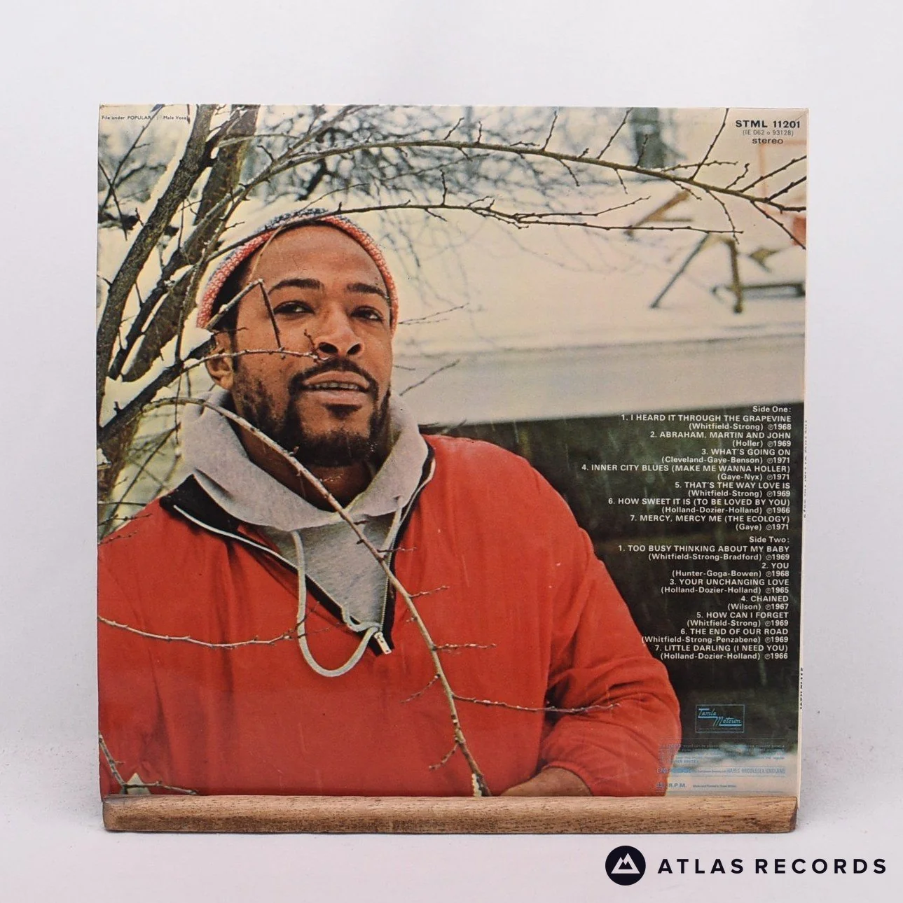 Marvin Gaye - The Hits Of Marvin Gaye - LP Vinyl Record - EX/EX - Image 2