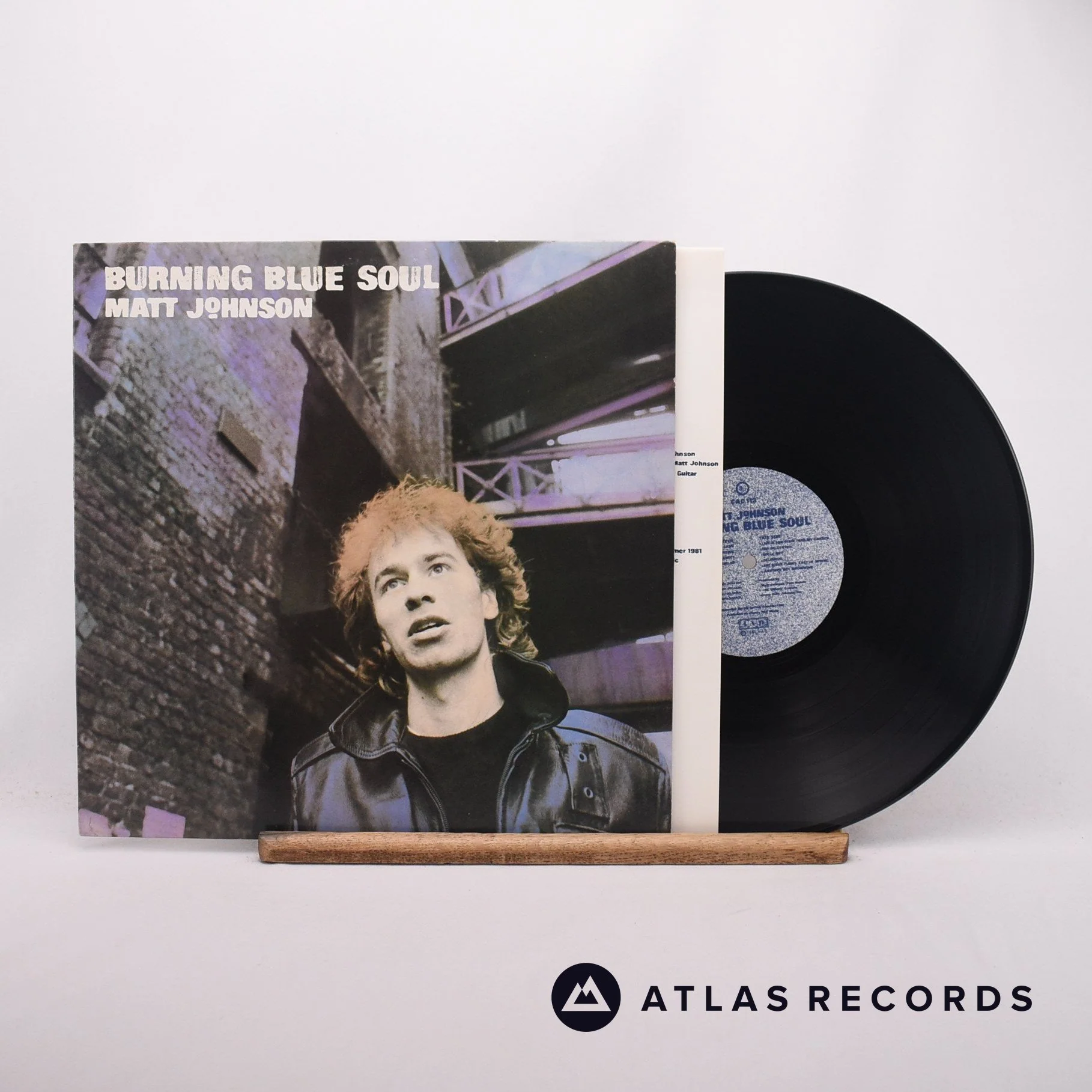 Matt Johnson - Burning Blue Soul - Mpo Reissue LP Vinyl Record - EX/EX