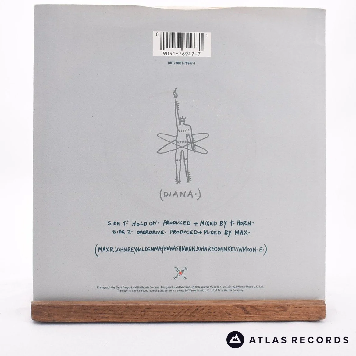Max - Hold On - 7" Vinyl Record - EX/VG+ - Image 2