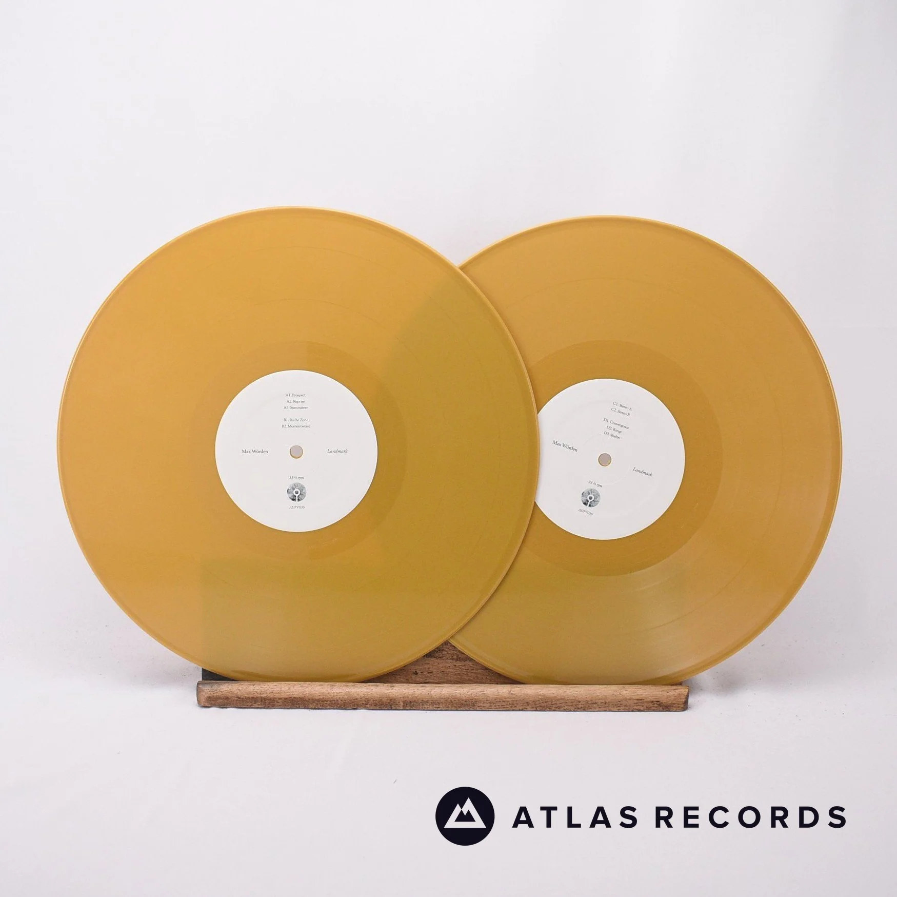Max Würden - Landmark - Gold 2 x LP Vinyl Record - NM/EX - Image 4