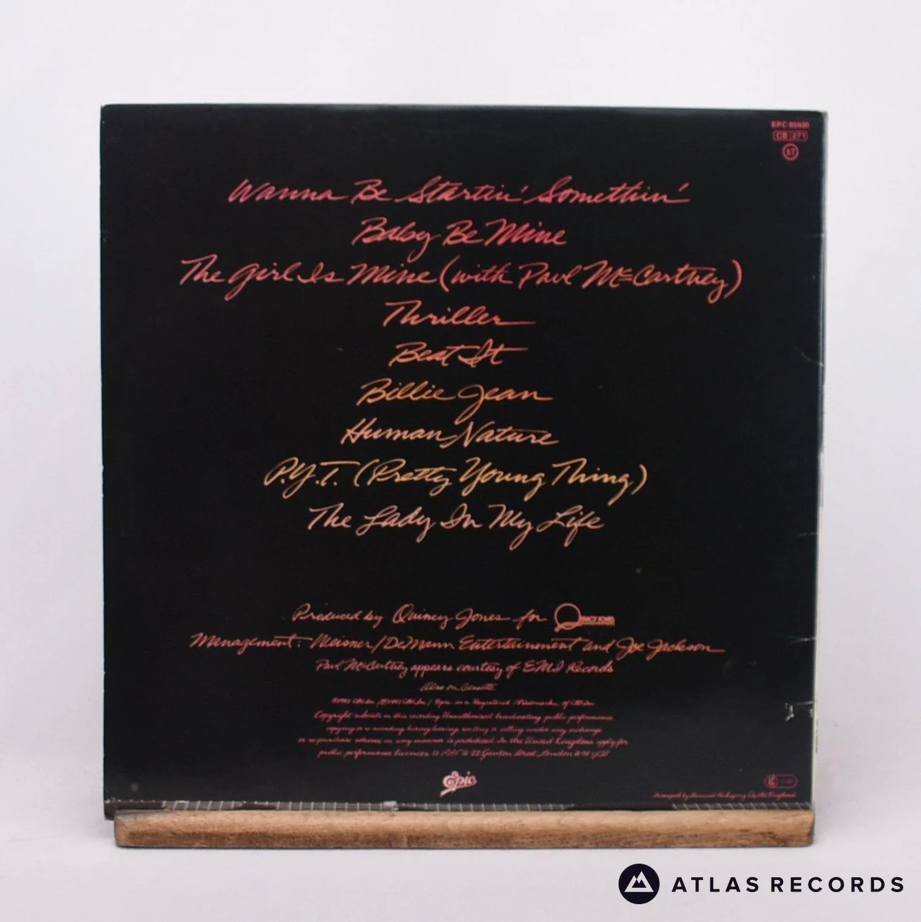 Michael Jackson - Thriller - Gatefold LP Vinyl Record - VG+/VG+ - Image 3