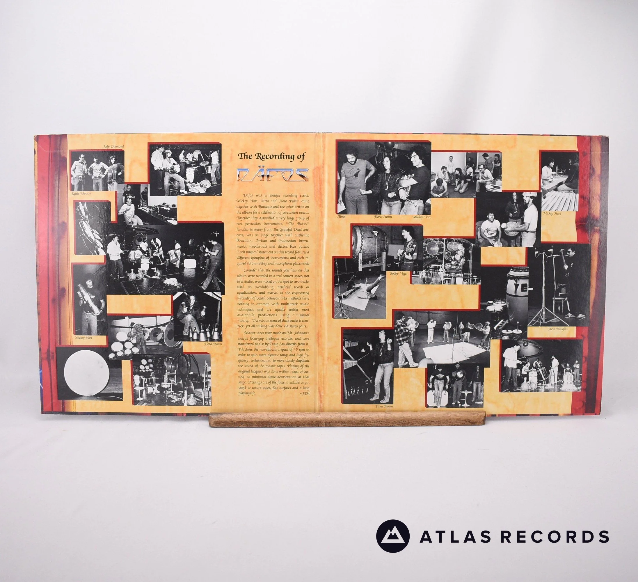 Mickey Hart - Däfos - Gatefold Us LP Vinyl Record - EX/EX - Image 2
