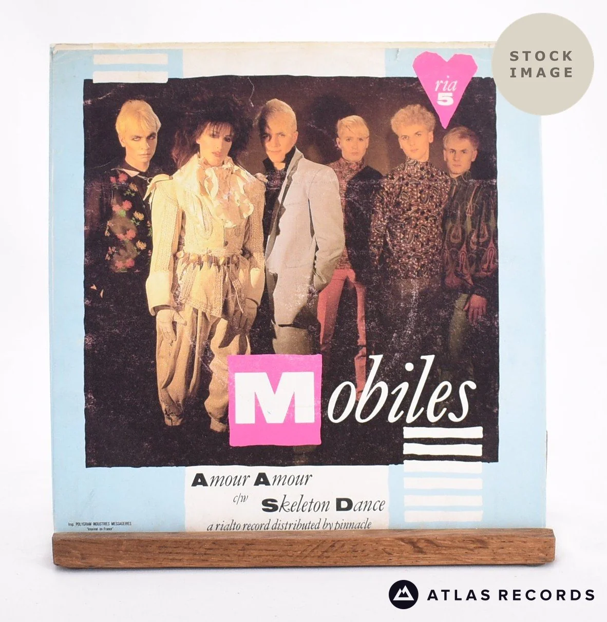 Mobiles - Amour Amour - 7" Vinyl Record - Image 2