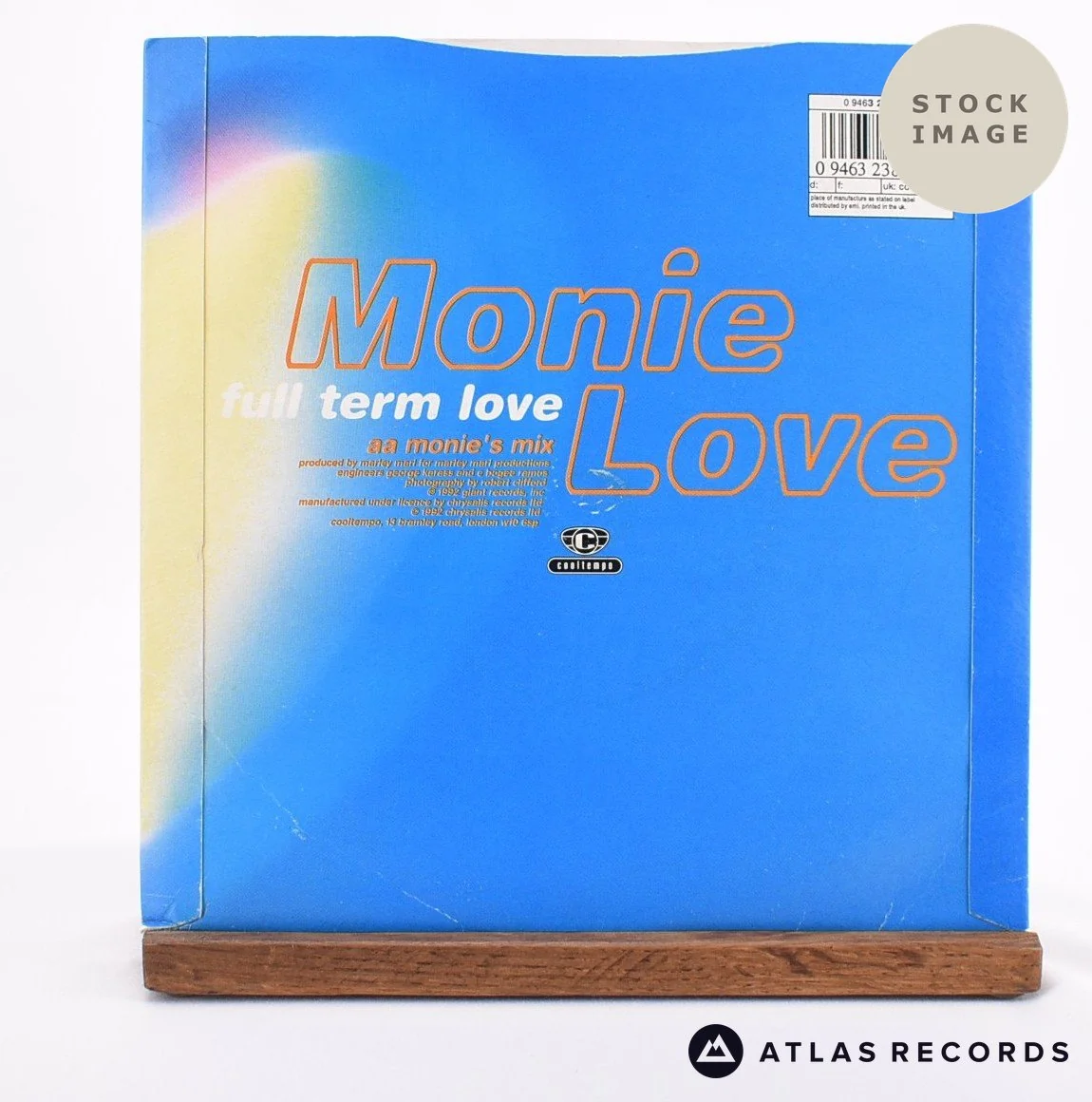 Monie Love - Full Term Love - 7" Vinyl Record - Image 2