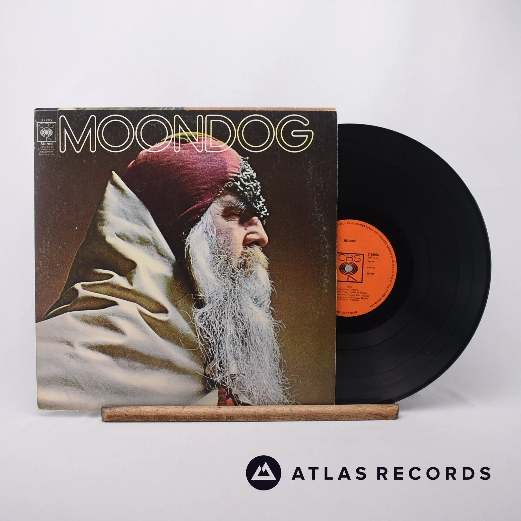 Moondog - Moondog - Gatefold A1 B1 LP Vinyl Record - VG+/EX