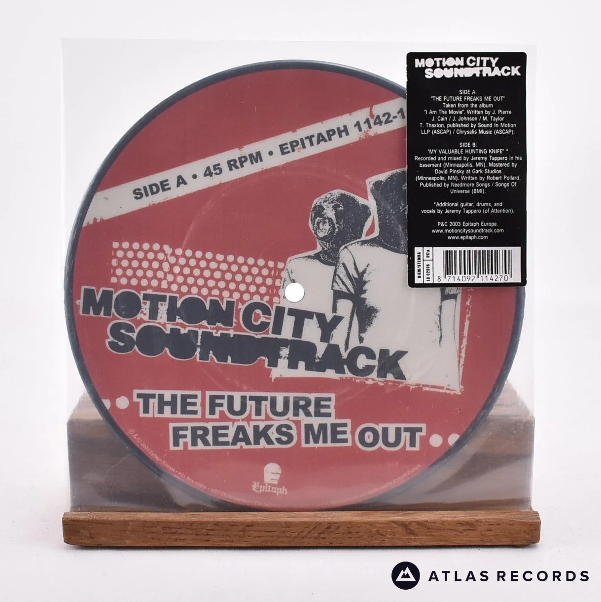 Motion City Soundtrack - The Future Freaks Me Out - 7" Vinyl Record - NM/NM
