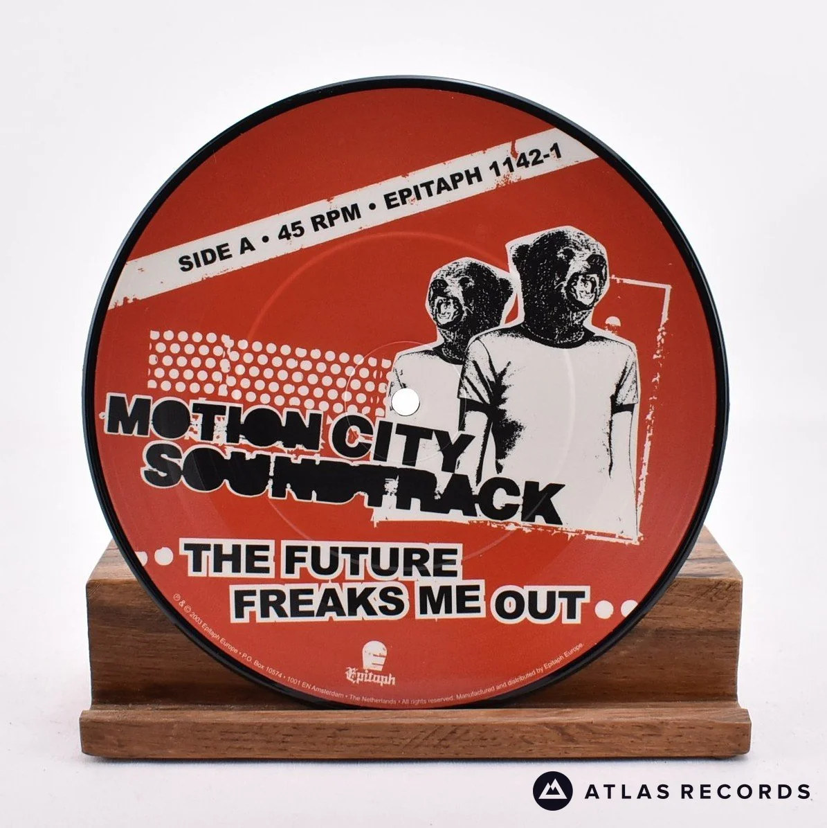 Motion City Soundtrack - The Future Freaks Me Out - 7" Vinyl Record - NM/NM - Image 2