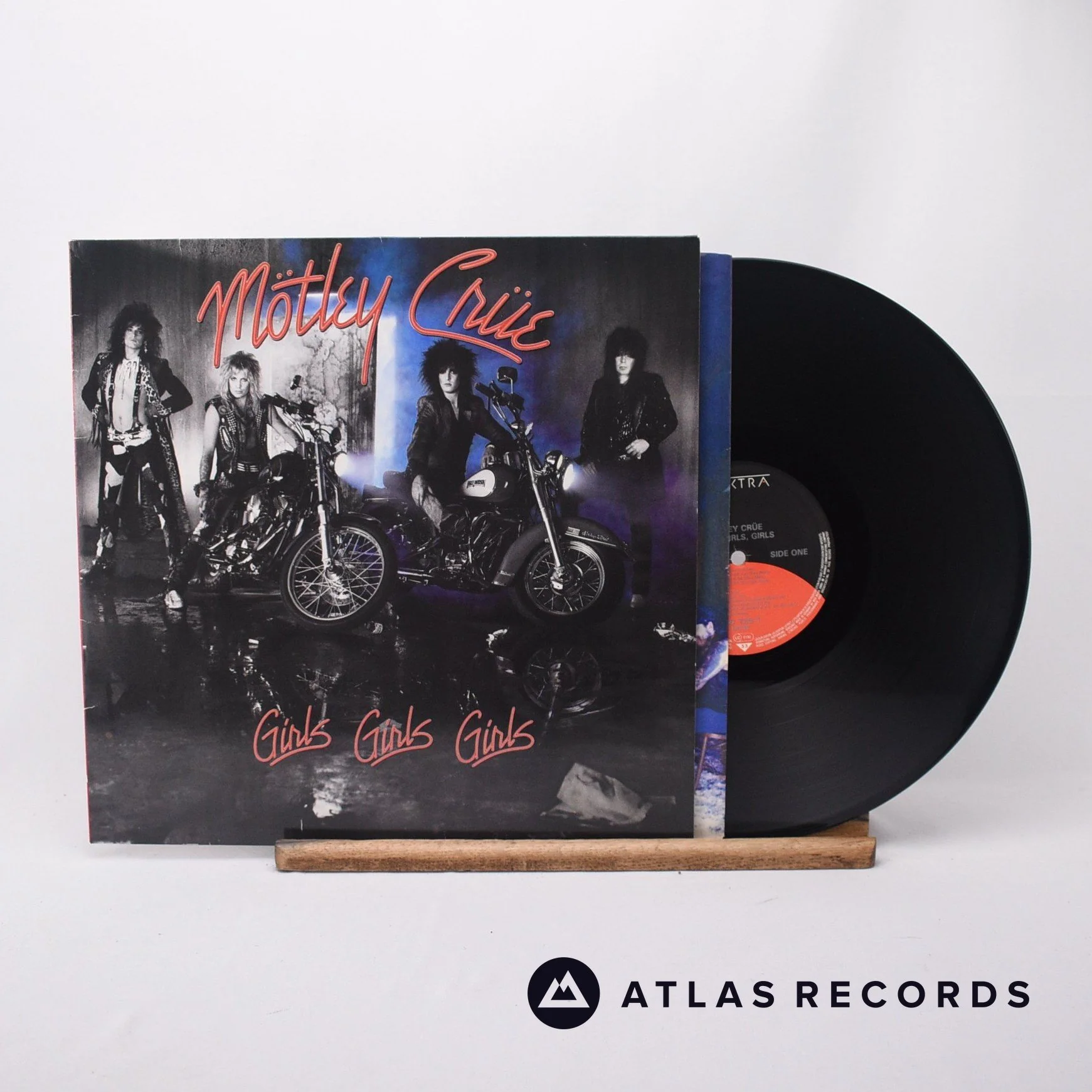 Mötley Crüe - Girls, Girls, Girls - 1-A2 1-B LP Vinyl Record - EX/EX