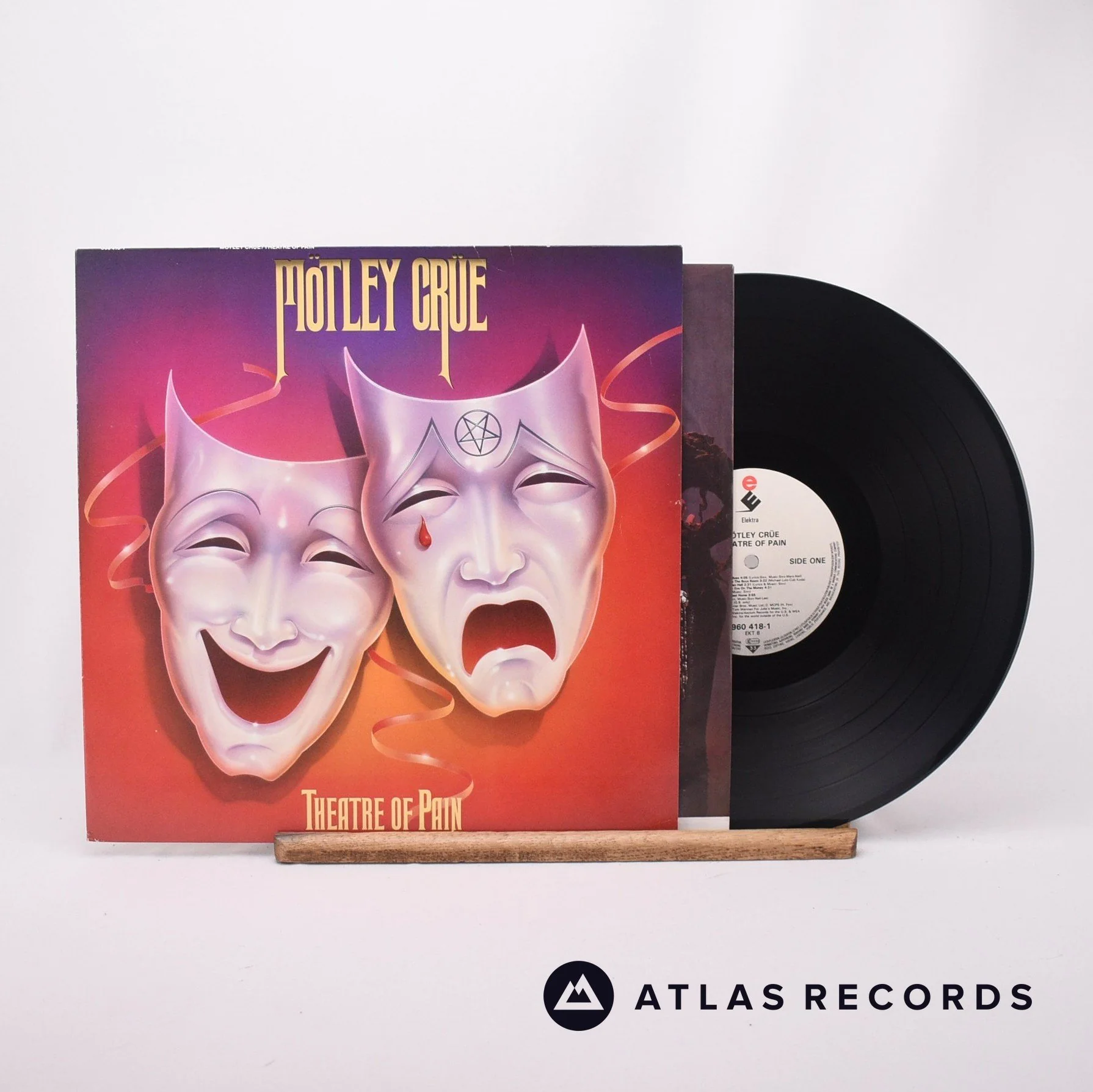 Mötley Crüe - Theatre Of Pain - LP Vinyl Record - EX/EX