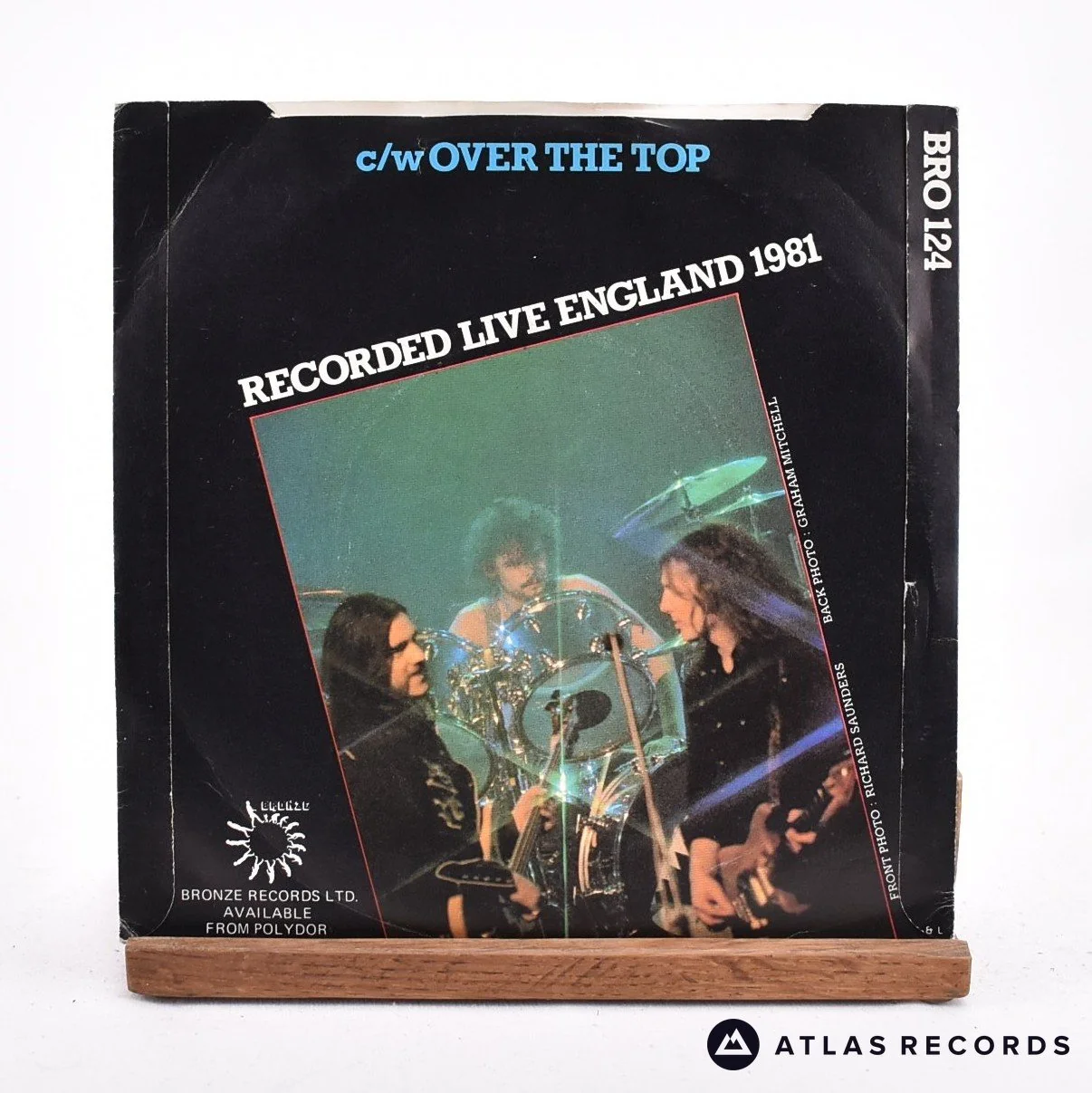 Motörhead - Motorhead - 7" Vinyl Record - VG+/EX - Image 2