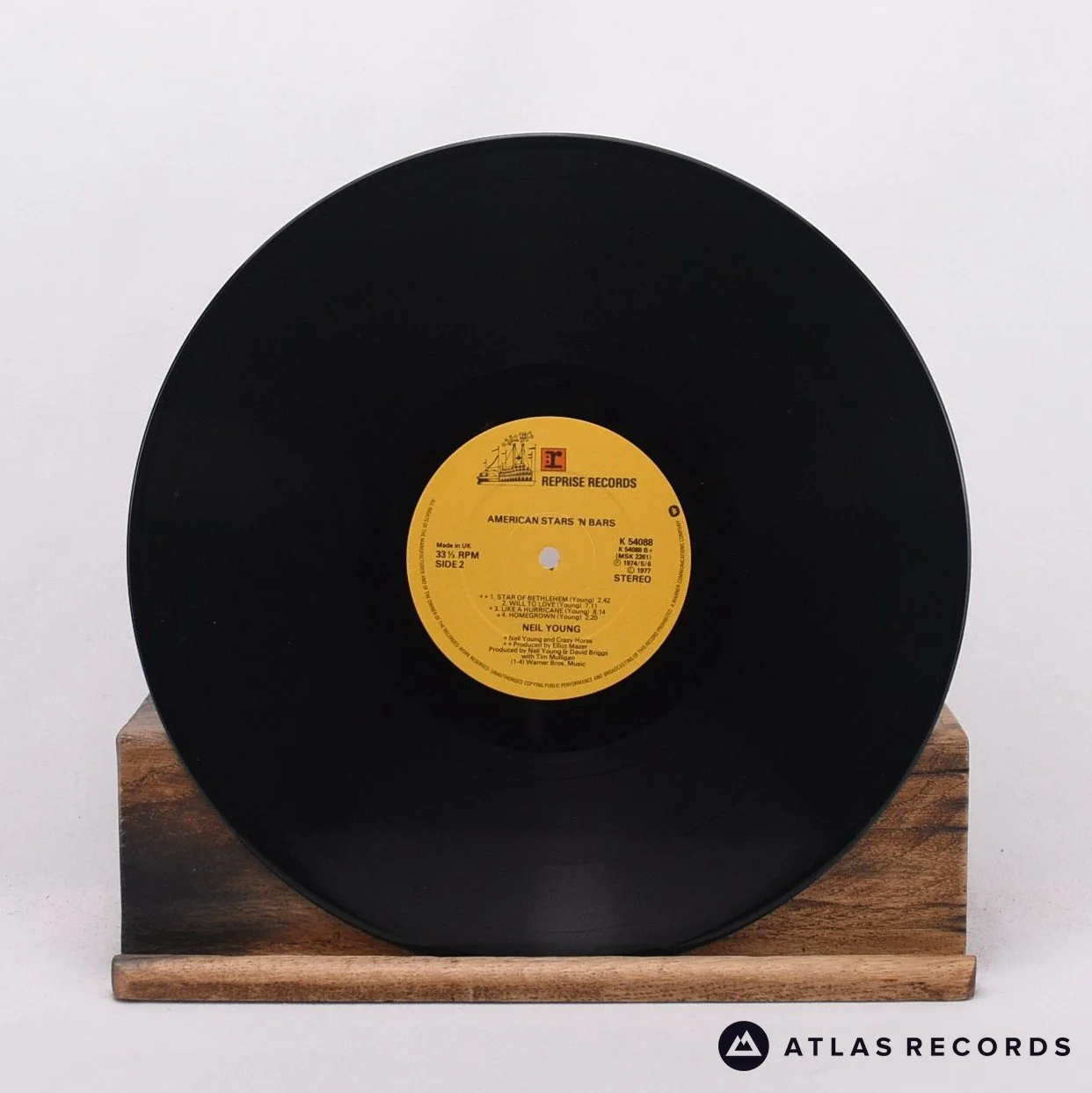 Neil Young - American Stars 'N Bars - LP Vinyl Record - EX/EX - Image 5