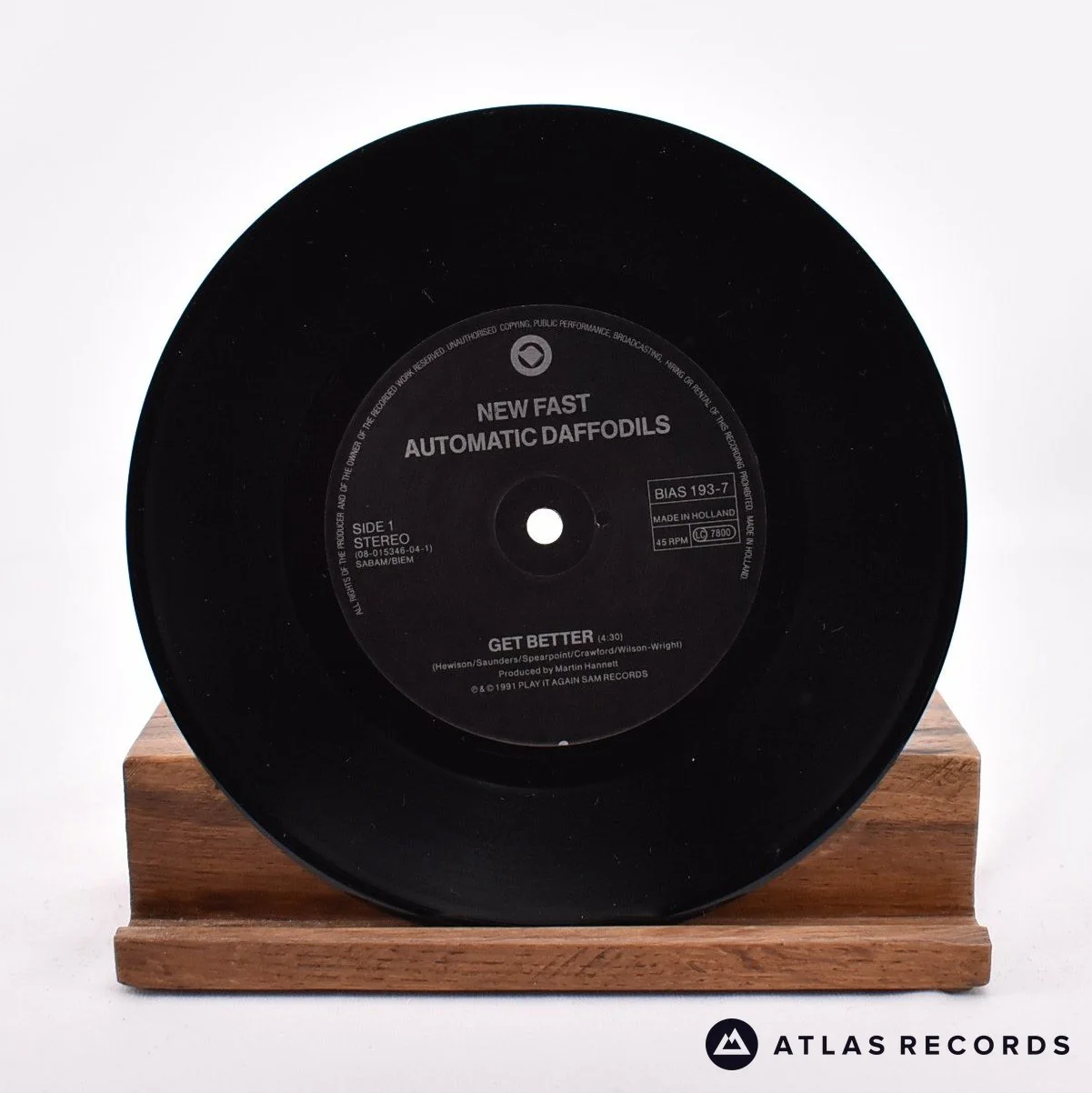 New Fast Automatic Daffodils - Get Better - 7" Vinyl Record - NM/NM - Image 3