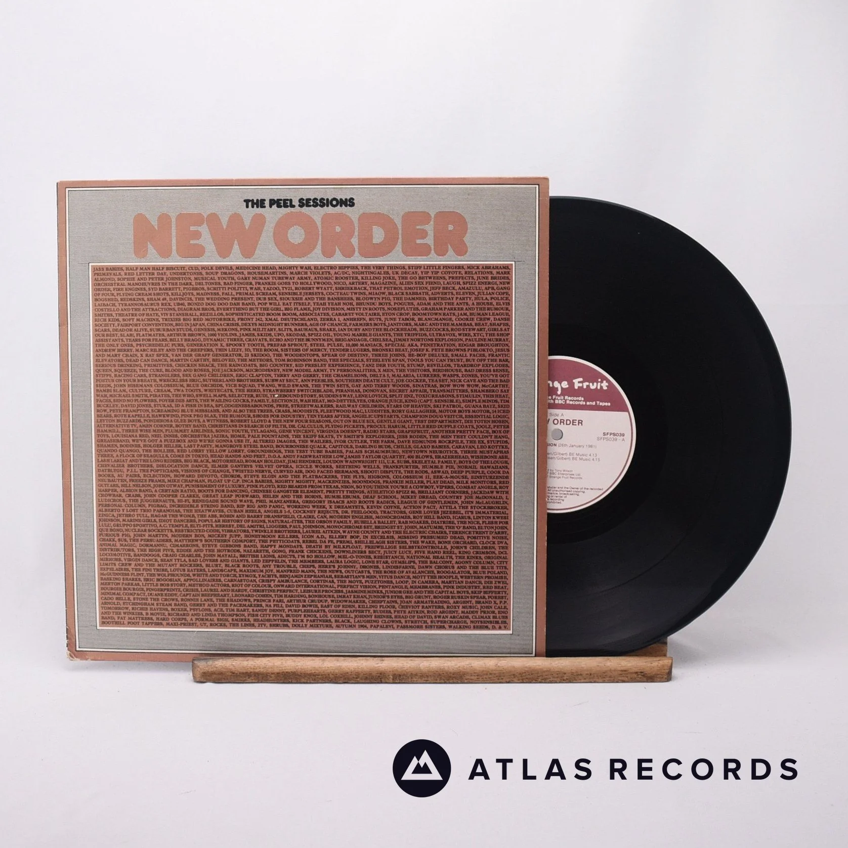 New Order - The Peel Sessions - 12" Vinyl Record - EX/VG+