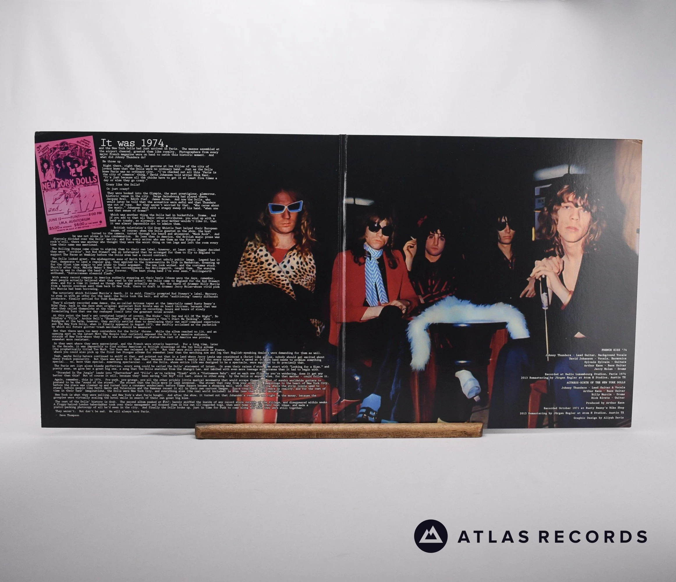 New York Dolls - French Kiss '74 + Actress-Birth Of The New Yo - Double LP Vinyl - Image 2