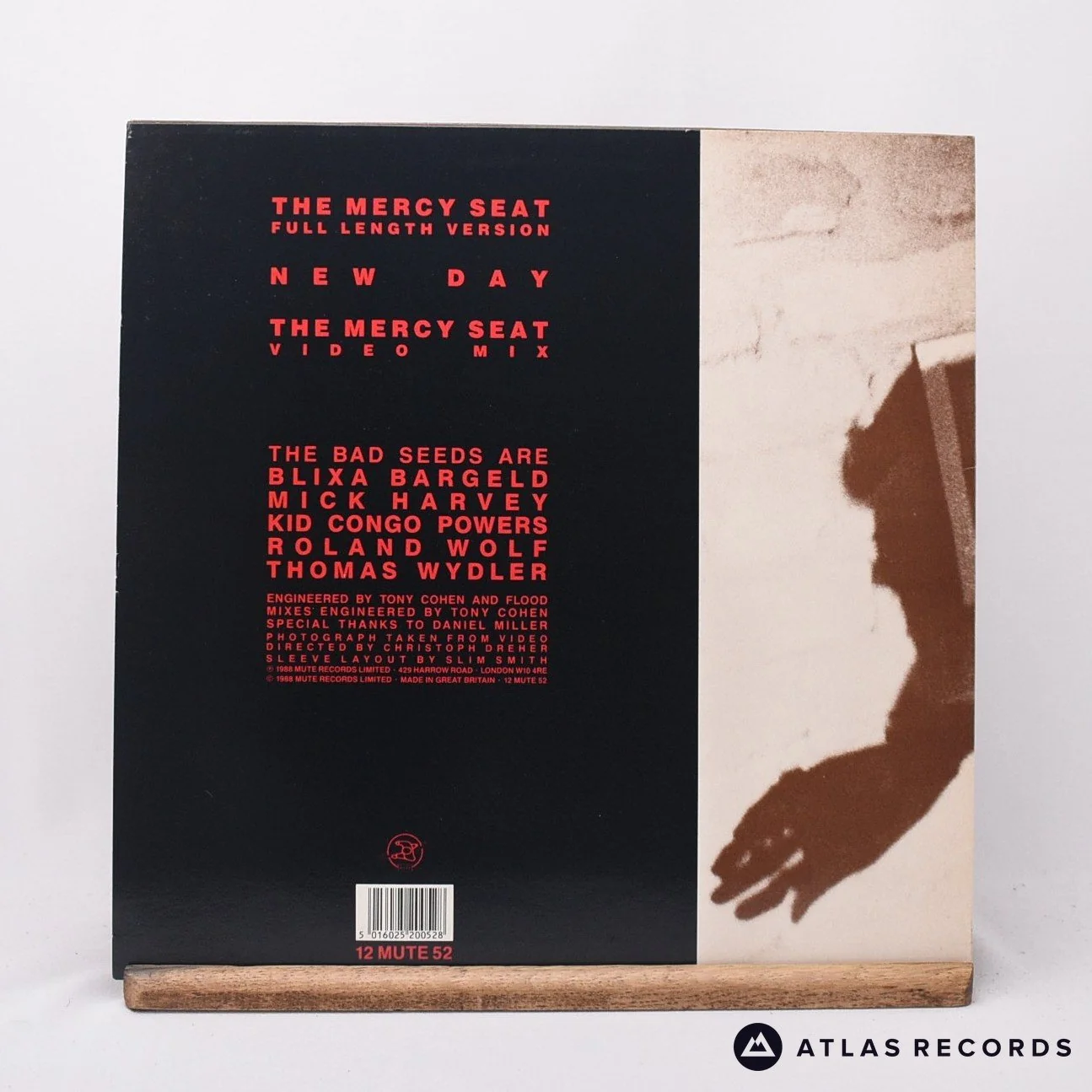 Nick Cave & The Bad Seeds - The Mercy Seat - A1 B1 12" Vinyl Record - EX/EX - Image 2