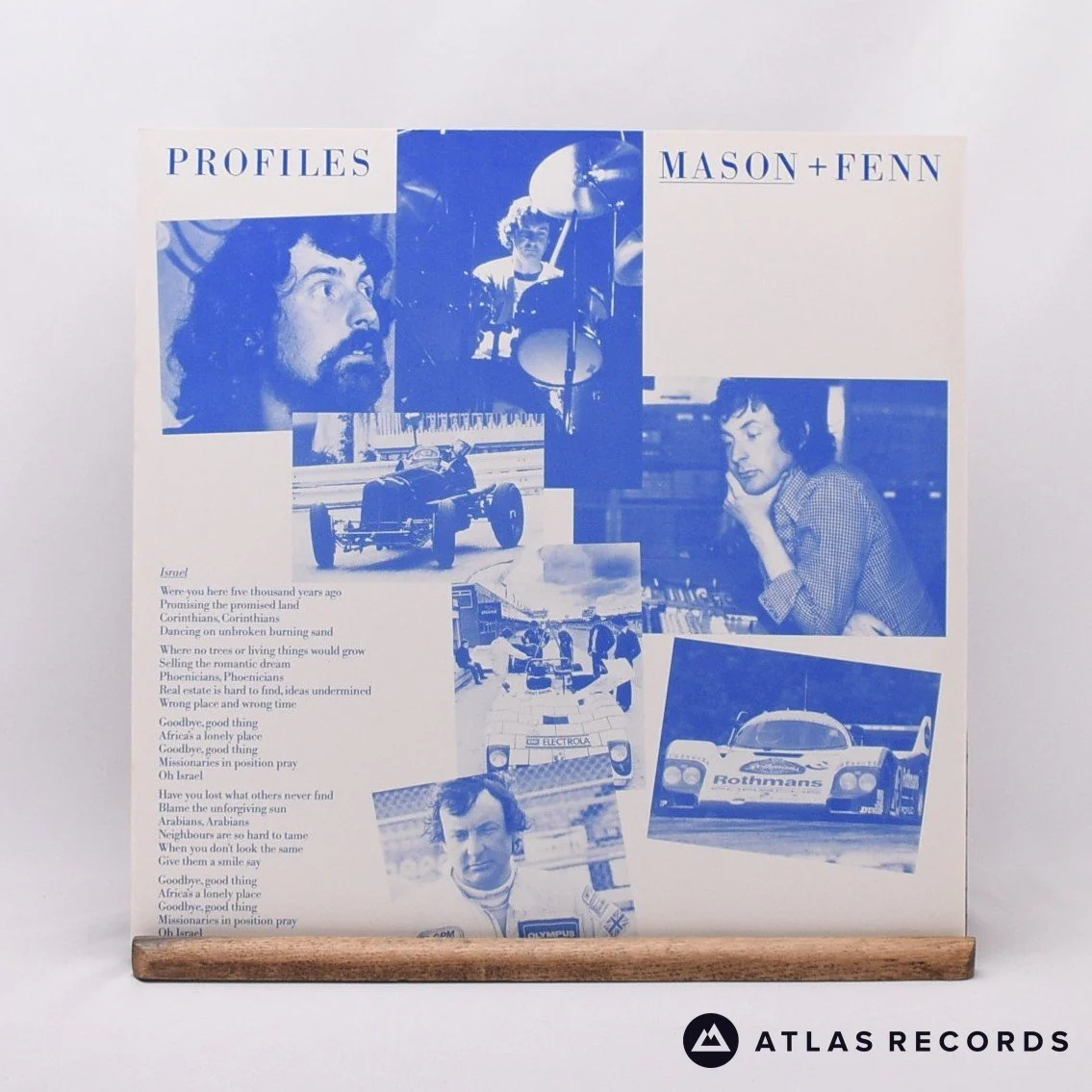 Nick Mason - Profiles - A-1 B-3 LP Vinyl Record - EX/EX - Image 3