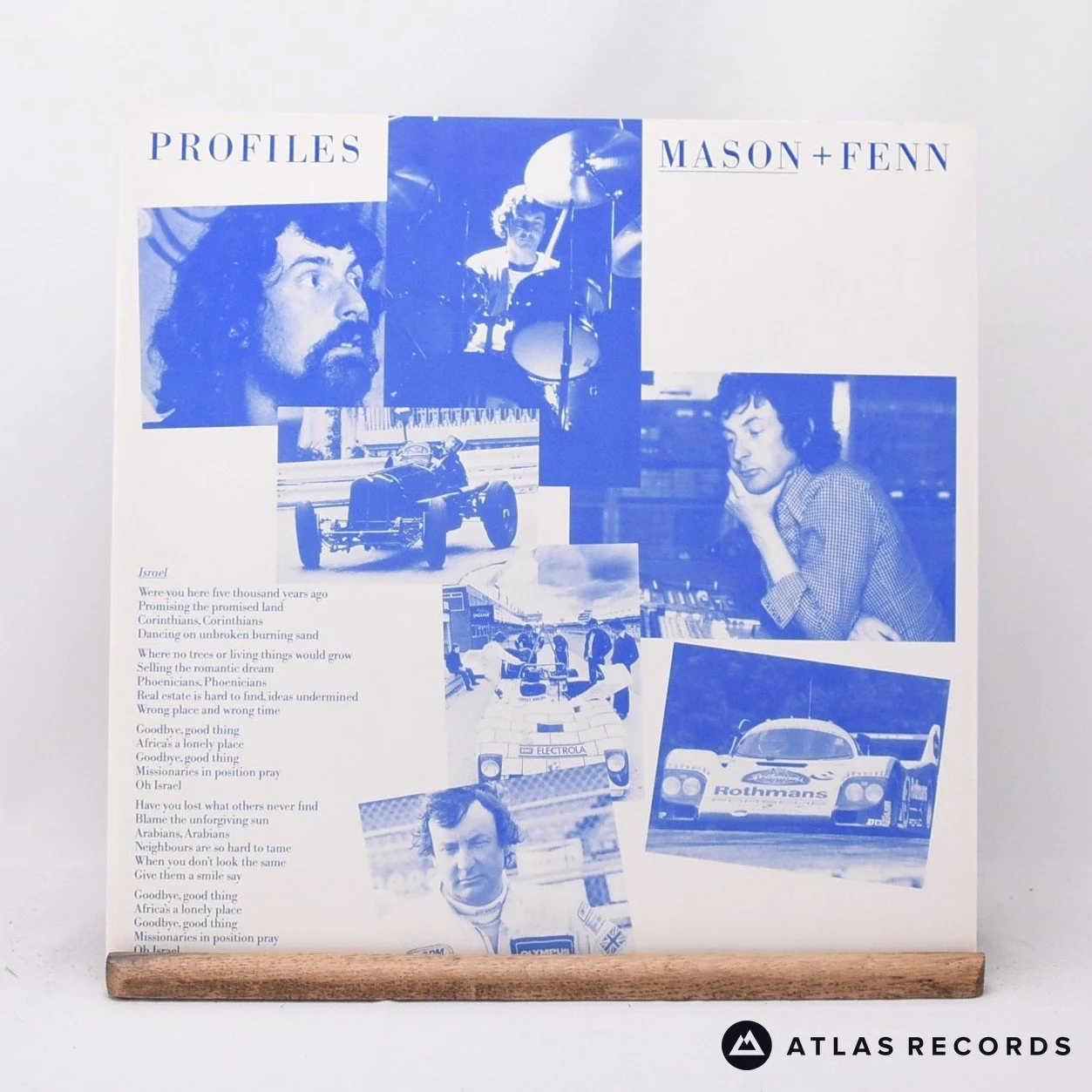 Nick Mason - Profiles - A-1 B-3 LP Vinyl Record - EX/EX - Image 3