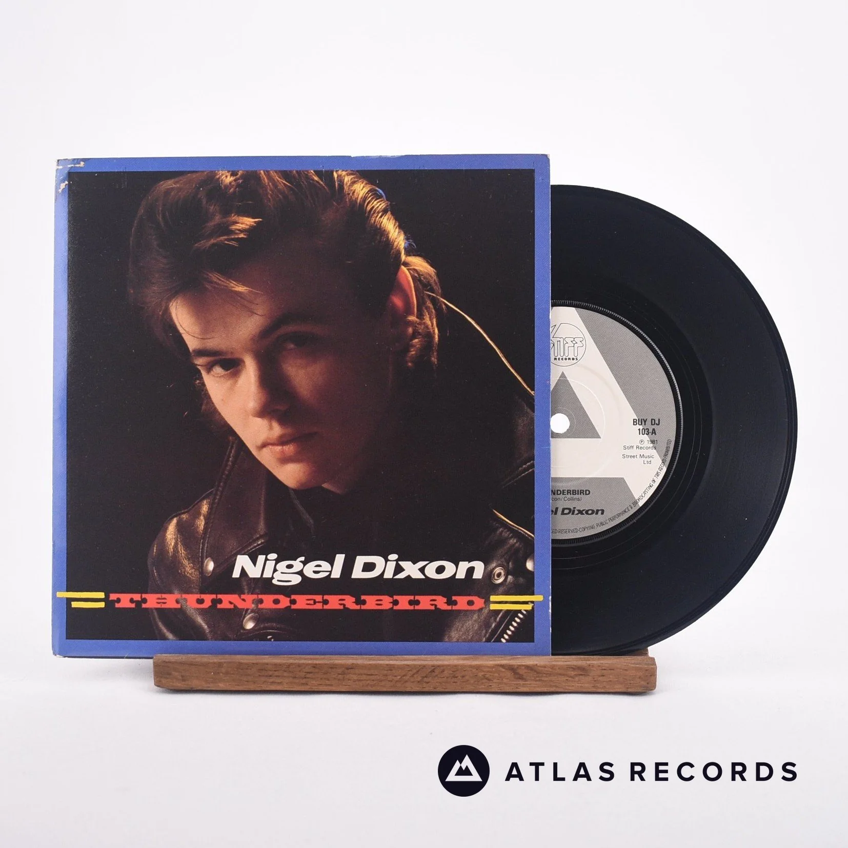Nigel Dixon - Thunderbird - Promo 7" Vinyl Record - EX/EX