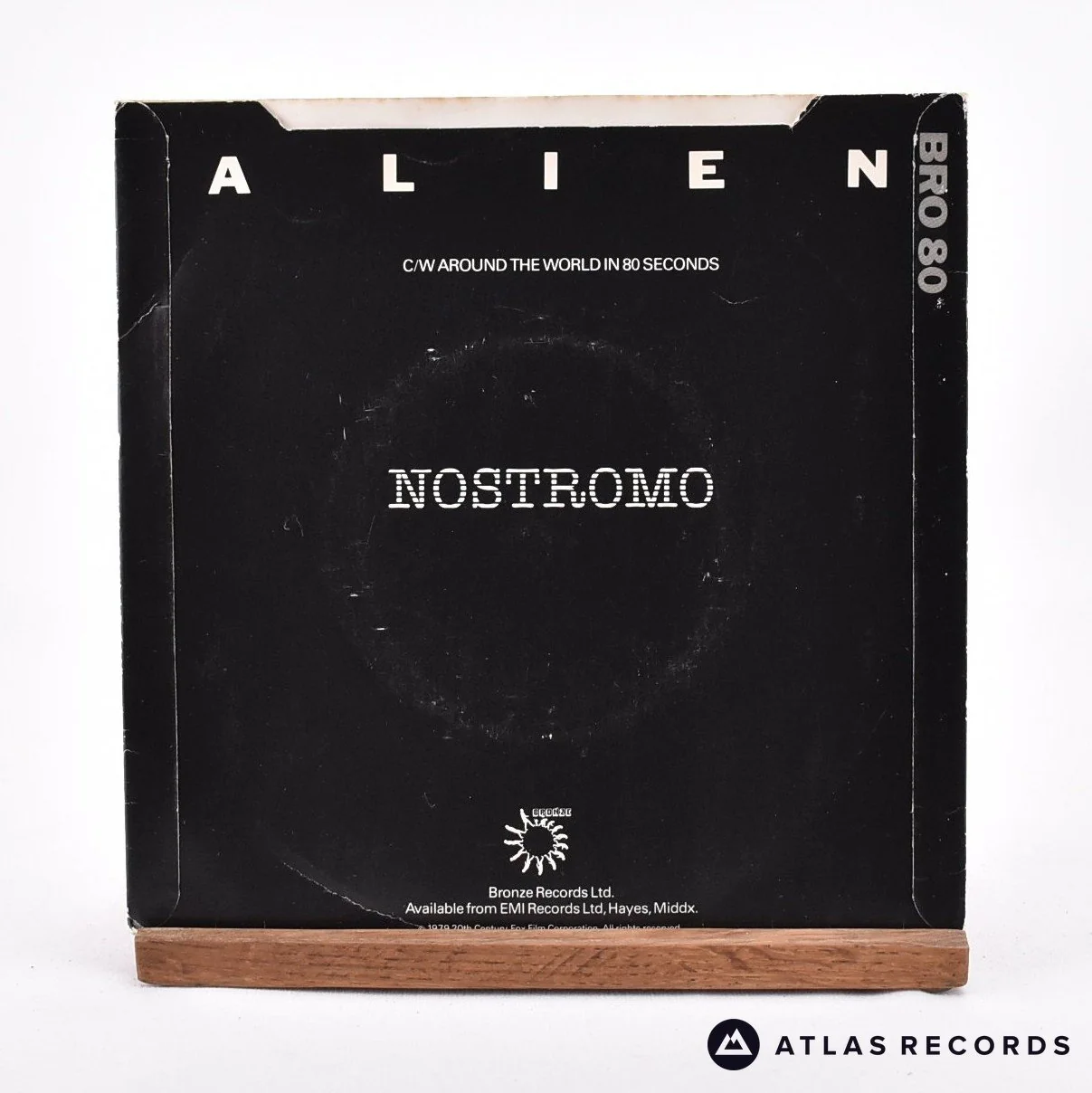 Nostromo - Alien - 7" Vinyl Record - VG+/VG+ - Image 2