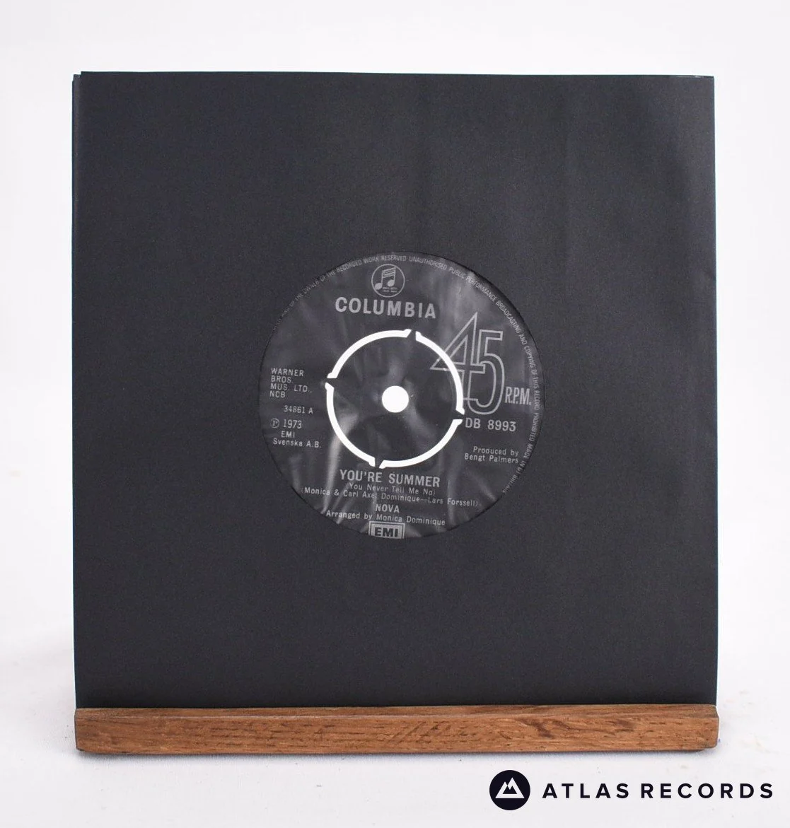 Nova - You're Summer / Crossword Puzzle - 7" Vinyl Record - EX