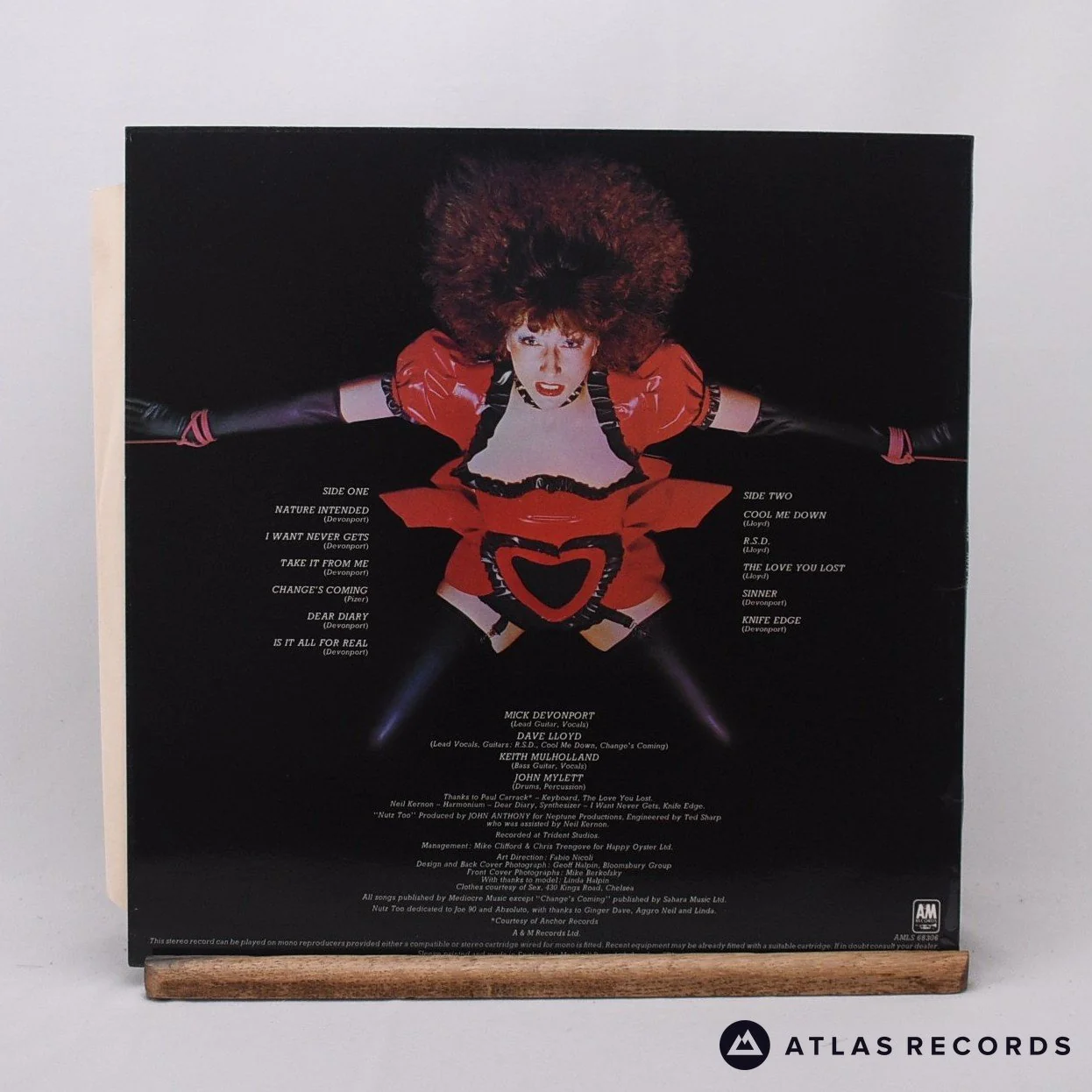 Nutz - Nutz Too... - LP Vinyl Record - EX/EX - Image 2