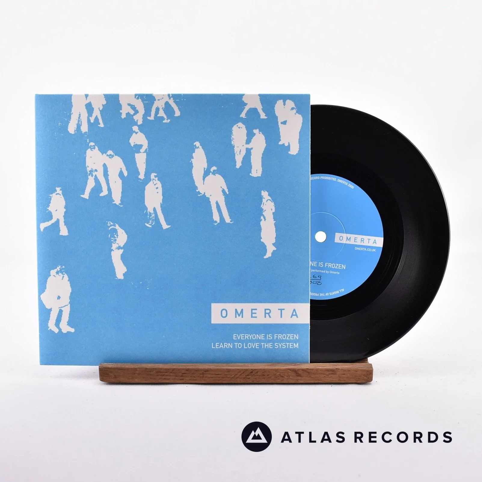 Omerta - Everyone Is Frozen - Limited Edition Numbered 7" Vinyl Record - NM/NM