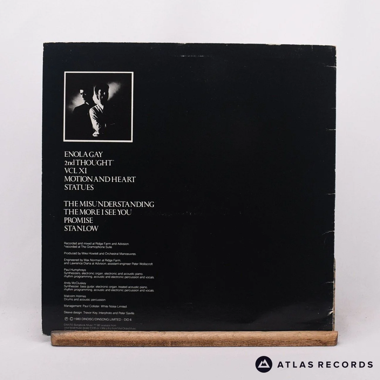 Orchestral Manoeuvres In The Dark - Organisation - LP Vinyl Record - VG+/VG+ - Image 2