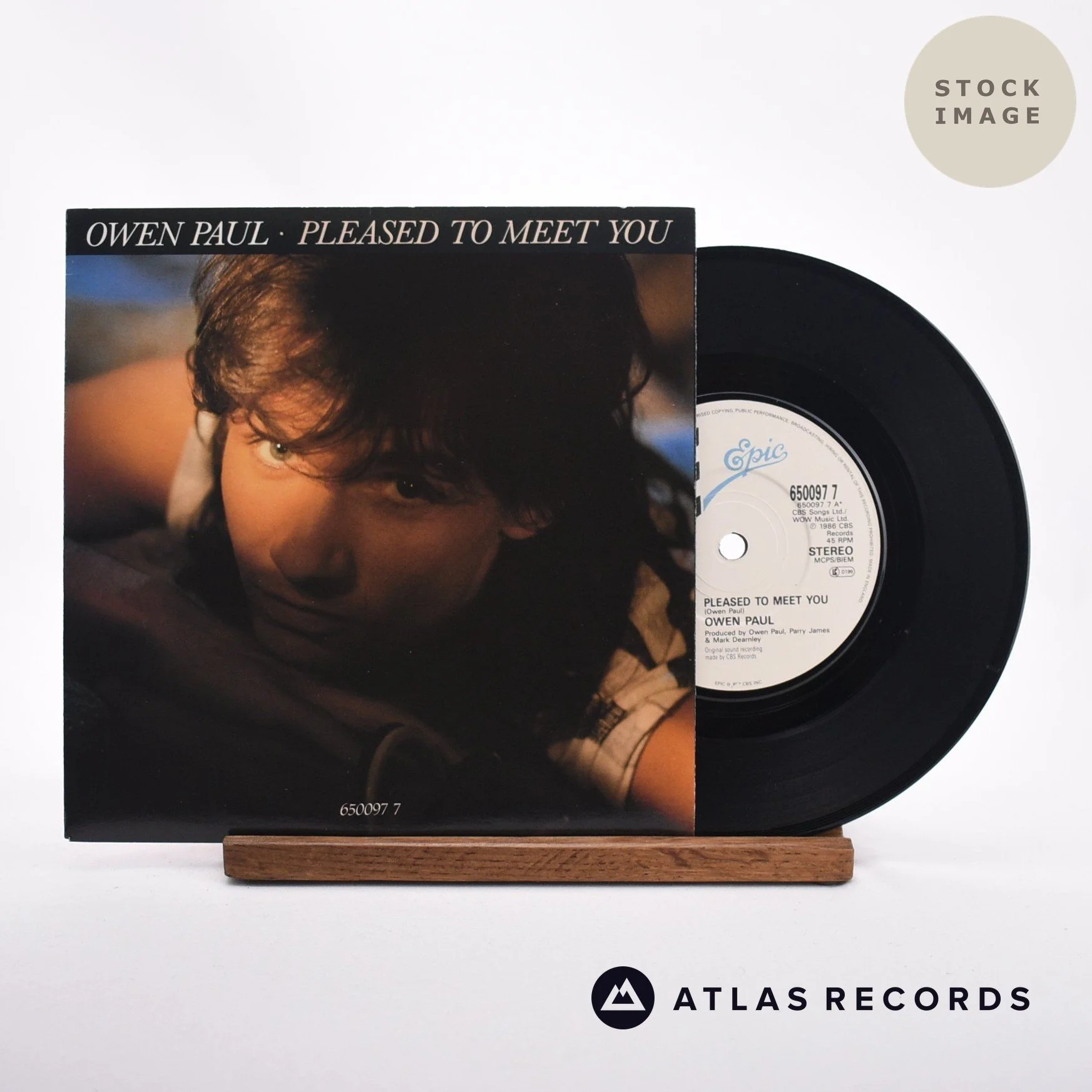 Owen Paul - Pleased To Meet You - 7" Vinyl Record