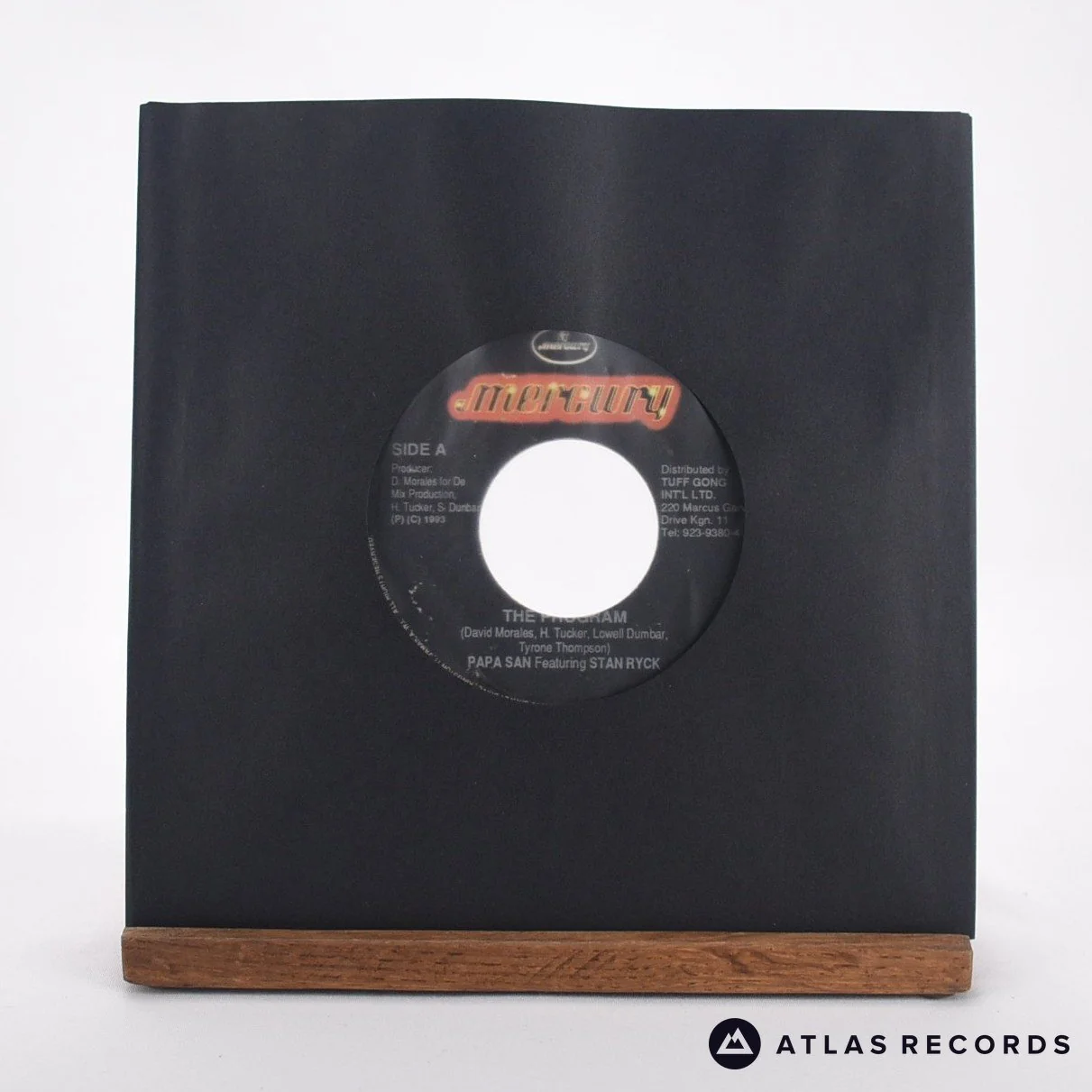 Papa San - The Program - 7" Vinyl Record - VG+