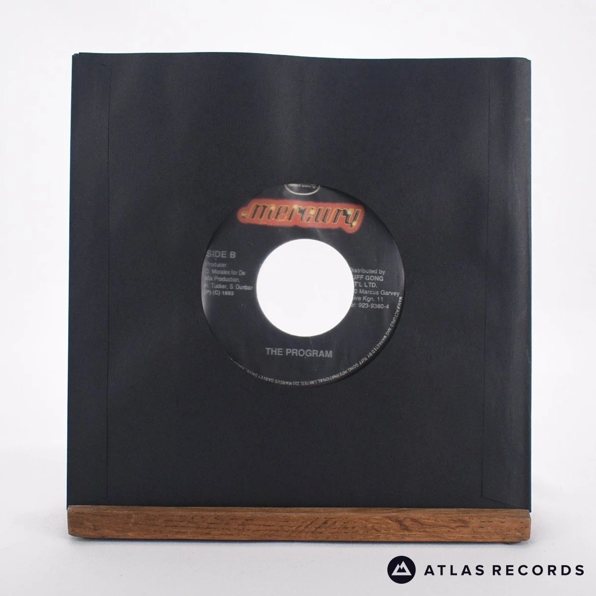 Papa San - The Program - 7" Vinyl Record - VG+ - Image 2