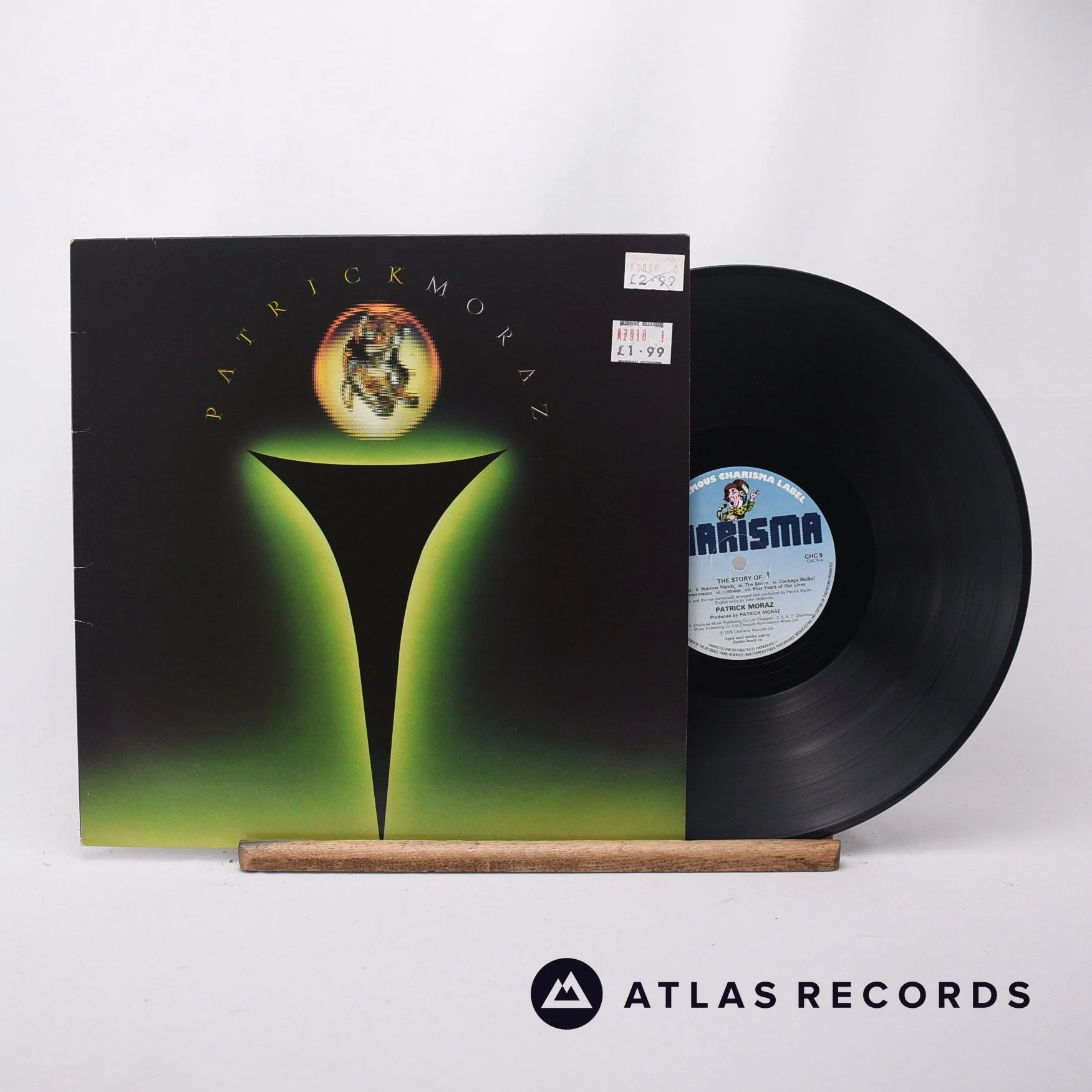 Patrick Moraz - The Story Of i - Reissue LP Vinyl Record - EX/EX