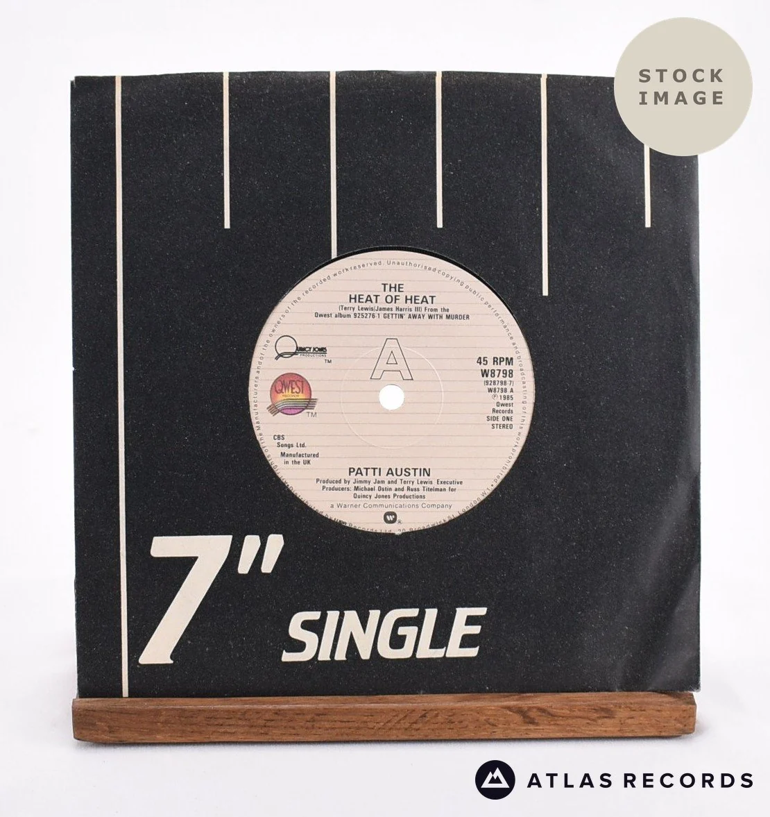 Patti Austin - The Heat Of Heat - 7" Vinyl Record