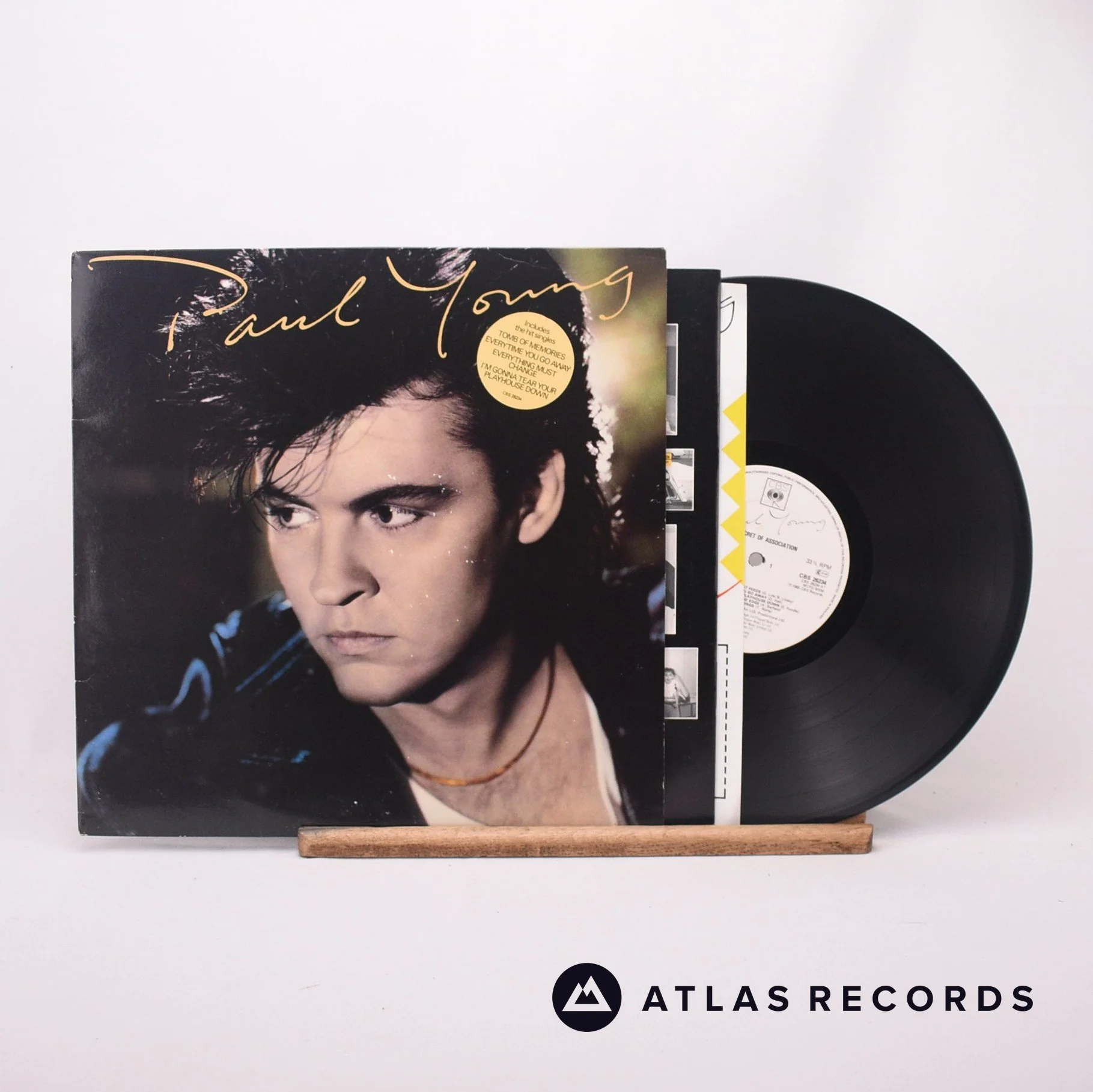 Paul Young - The Secret Of Association - LP Vinyl Record - VG+/VG+