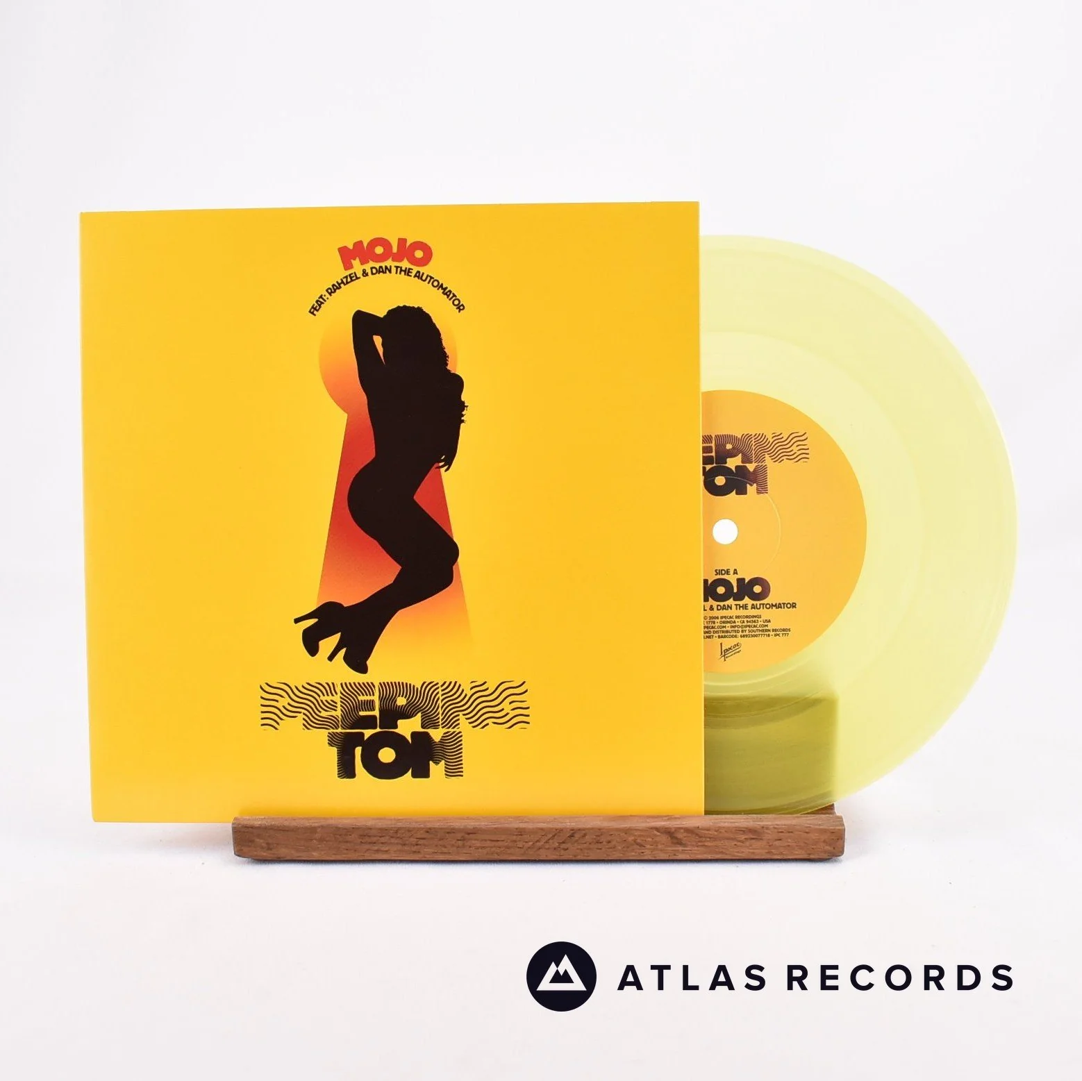 Peeping Tom - Mojo - Yellow Limited Edition 7" Vinyl Record - NM/NM