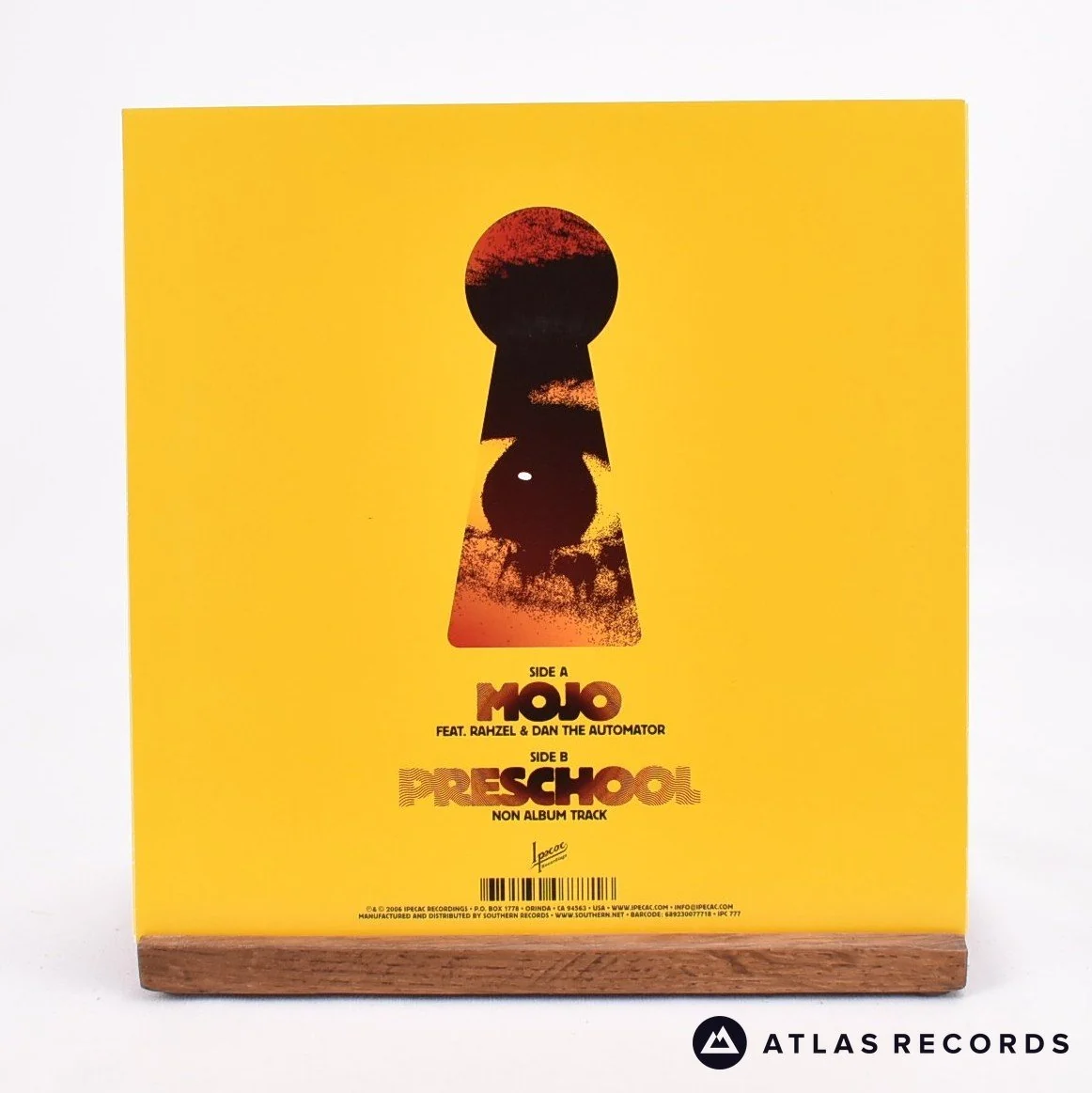 Peeping Tom - Mojo - Yellow Limited Edition 7" Vinyl Record - NM/NM - Image 2