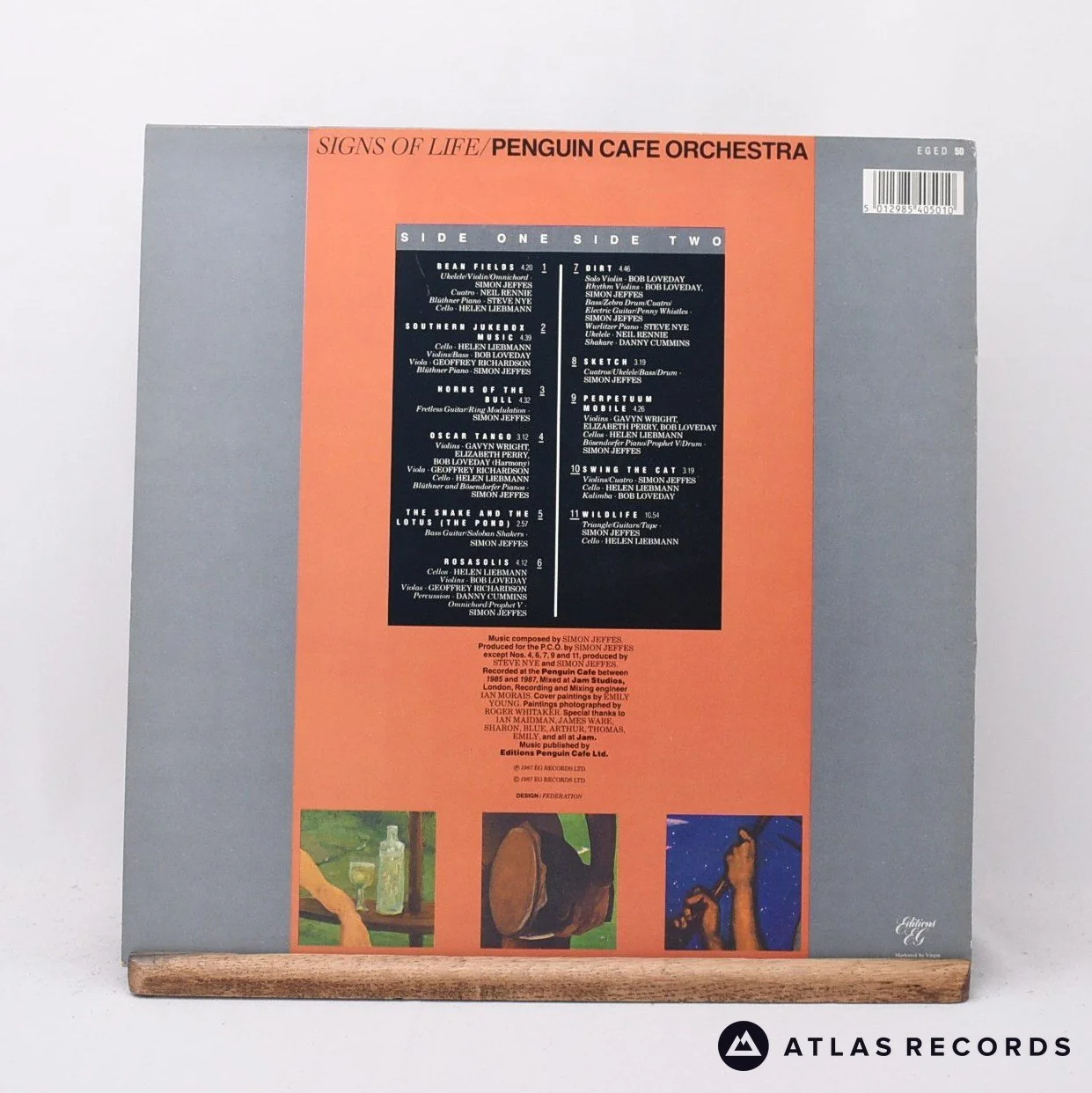 Penguin Cafe Orchestra - Signs Of Life - A-1U B-1U LP Vinyl Record - EX/VG+ - Image 2