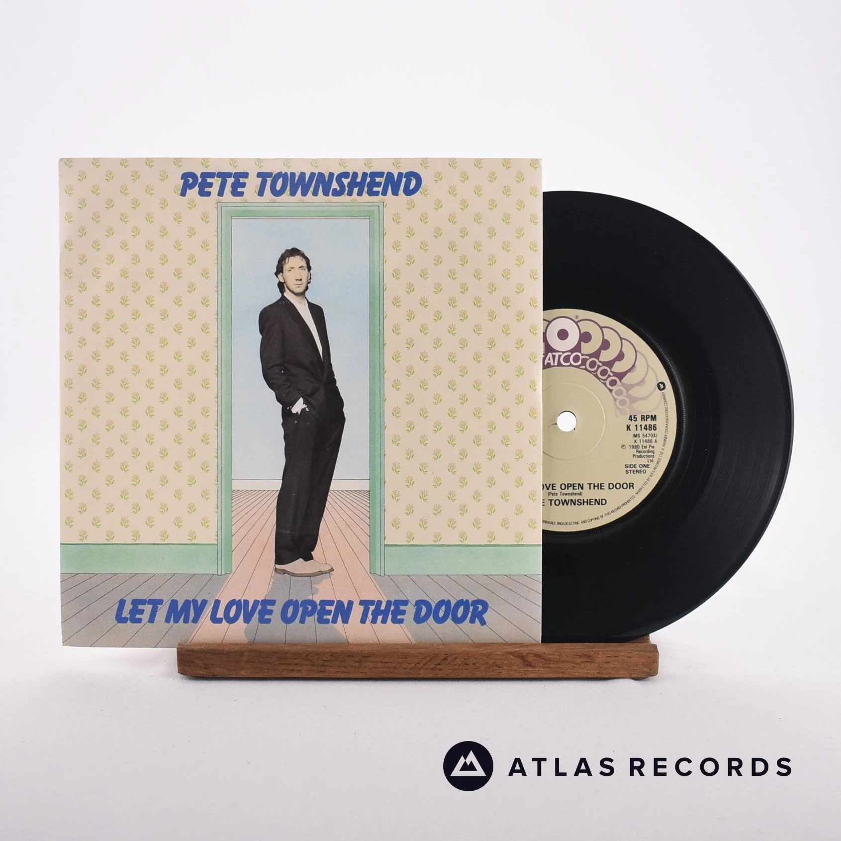 Pete Townshend - Let My Love Open The Door - 7" Vinyl Record - EX/VG+