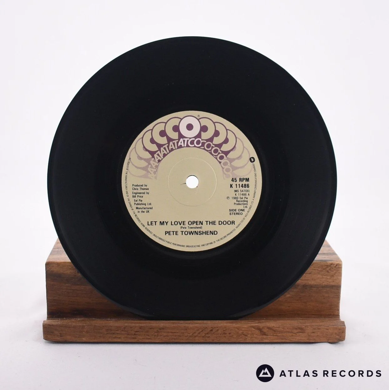 Pete Townshend - Let My Love Open The Door - 7" Vinyl Record - EX/VG+ - Image 3