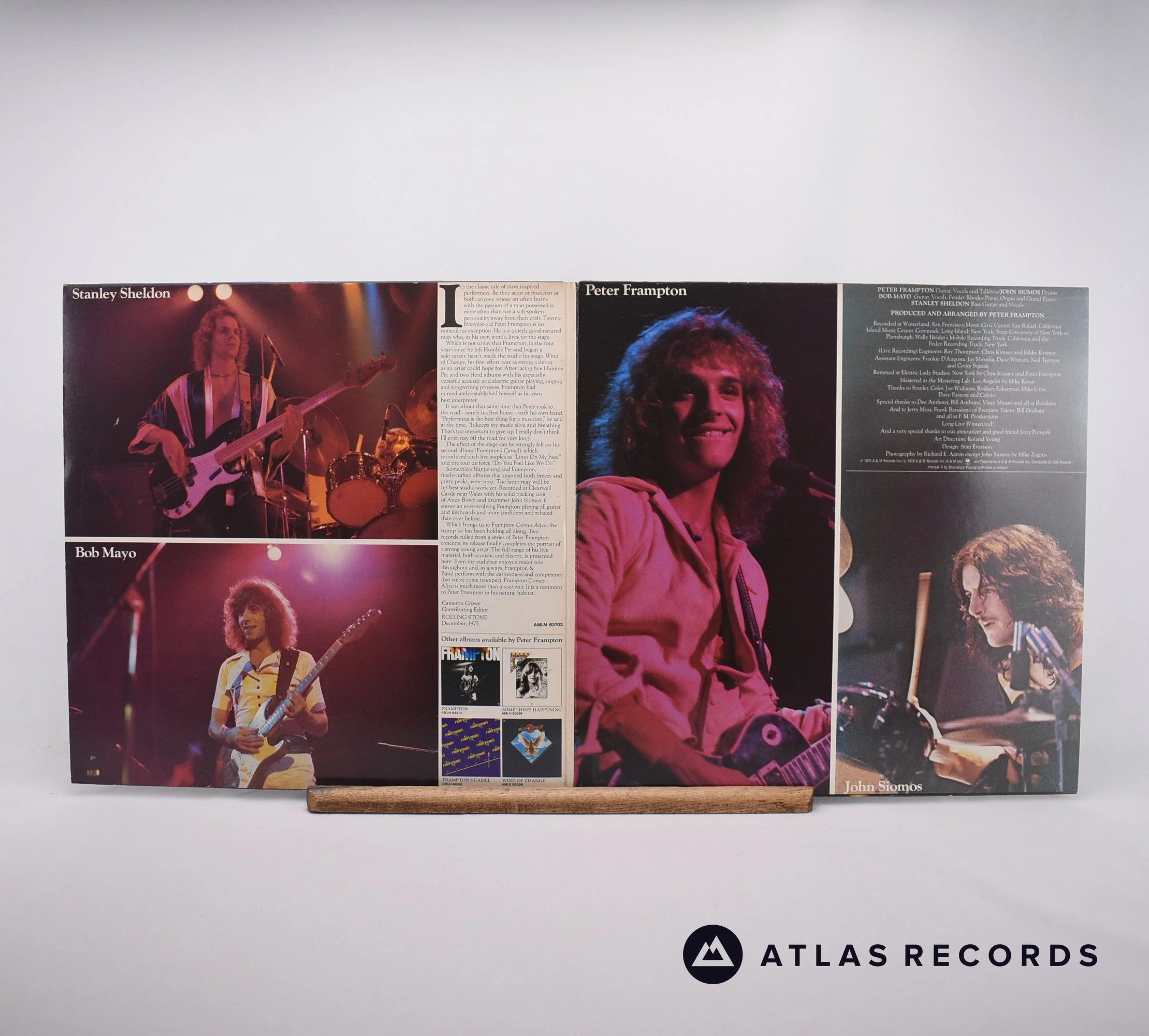 Peter Frampton - Frampton Comes Alive! - 2 x LP Vinyl Record - EX/EX - Image 2
