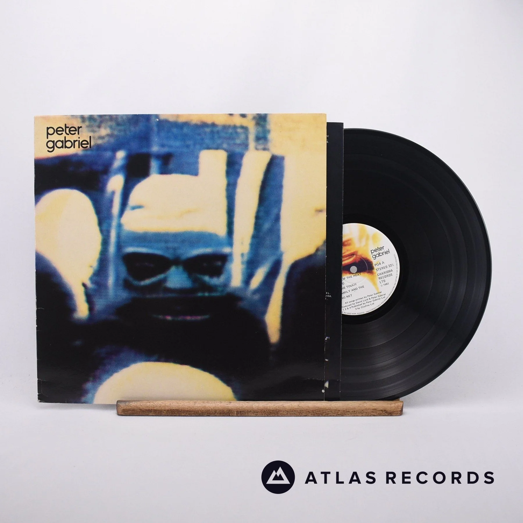 Peter Gabriel - Peter Gabriel 4 [Security] - A▽3 B▽3 LP Vinyl Record - EX/VG+