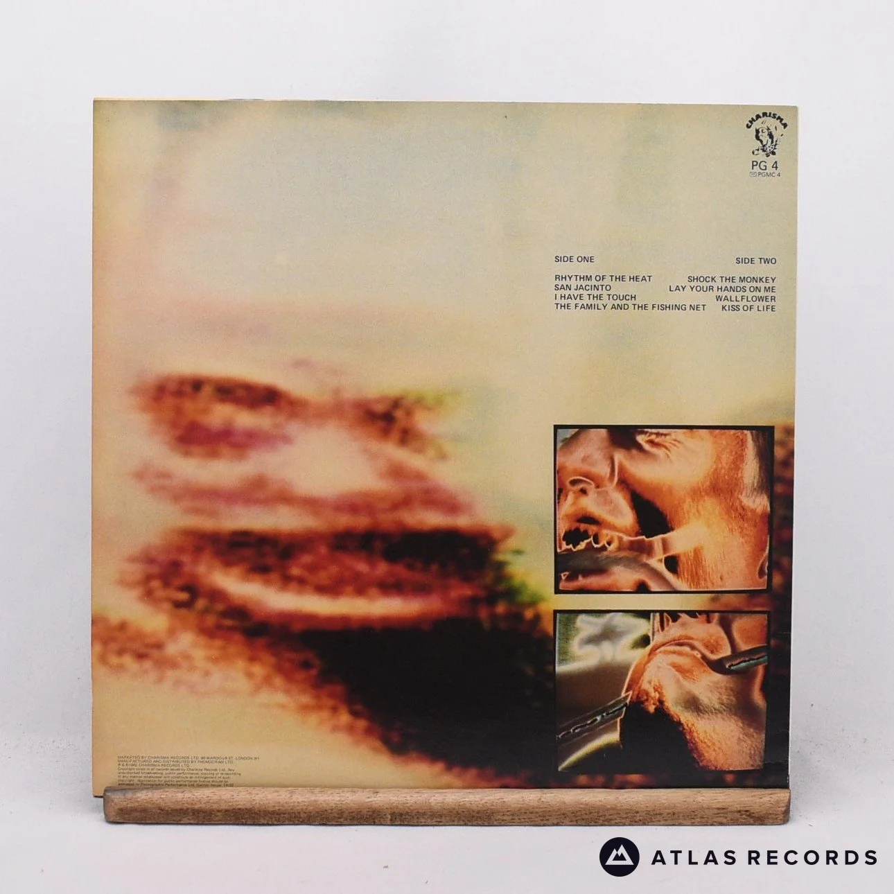 Peter Gabriel - Peter Gabriel 4 [Security] - A//1 B//1 LP Vinyl Record - EX/EX - Image 2