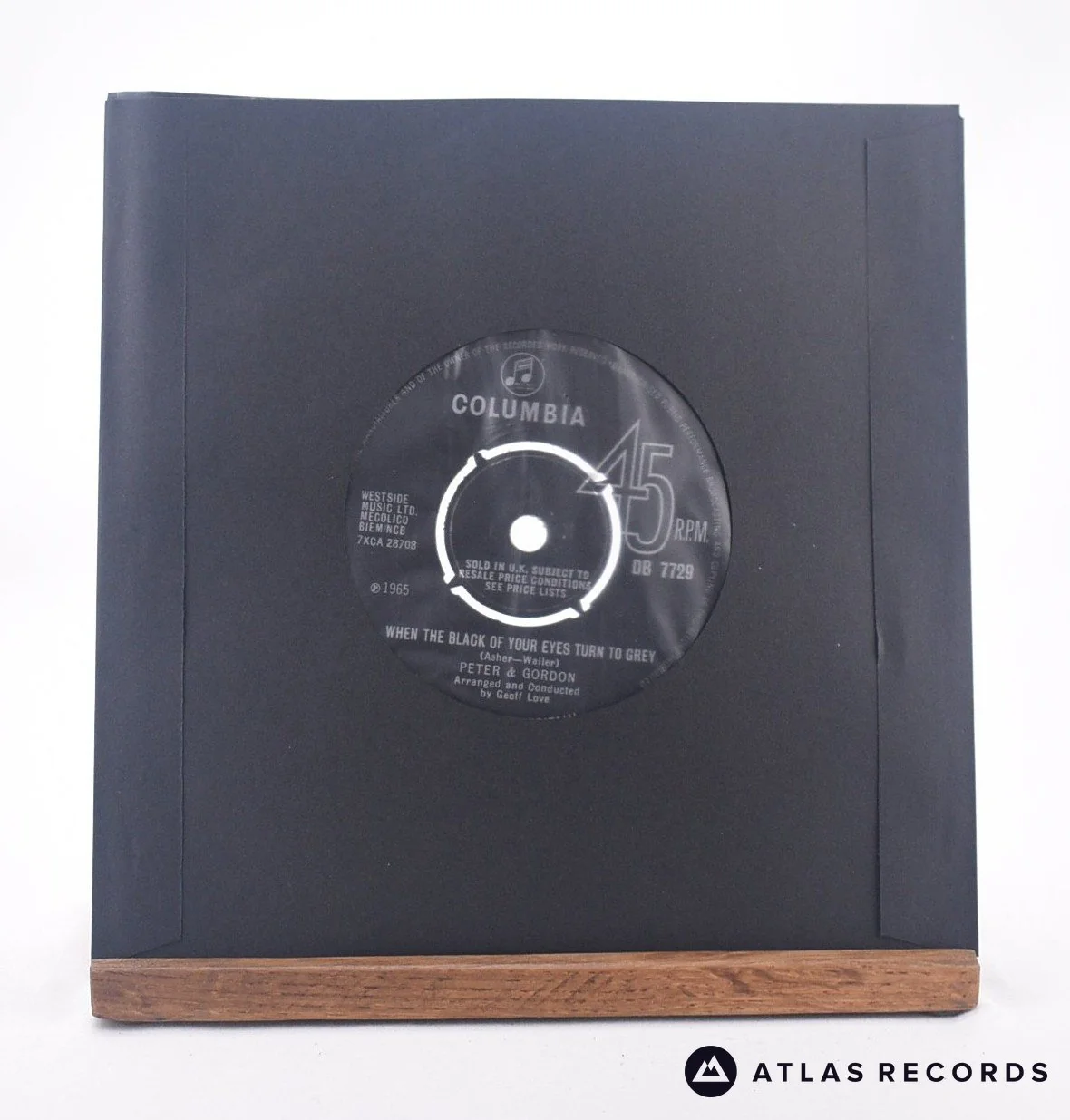 Peter & Gordon - Baby I'm Yours - 7" Vinyl Record - VG+ - Image 2