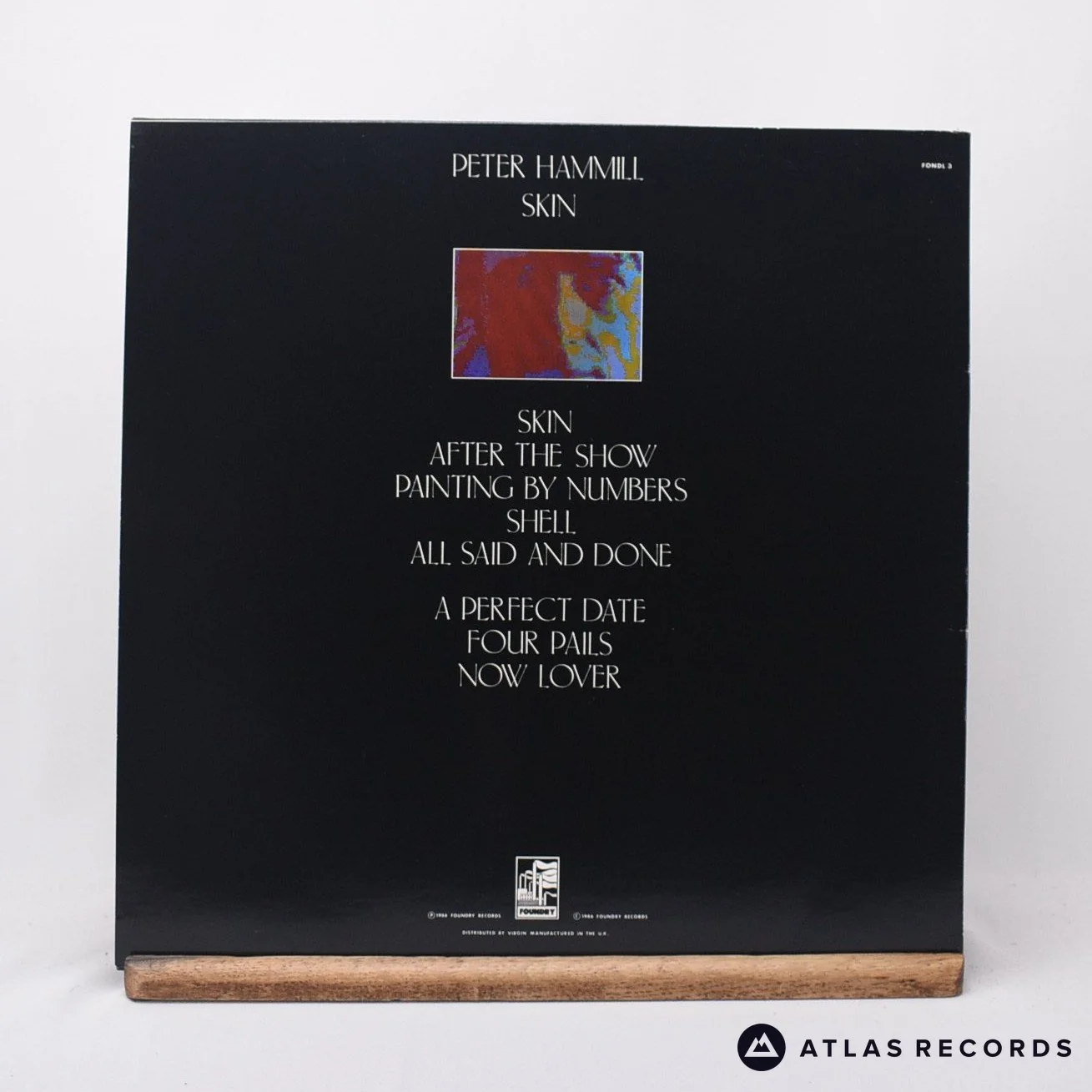 Peter Hammill - Skin - LP Vinyl Record - EX/EX - Image 2