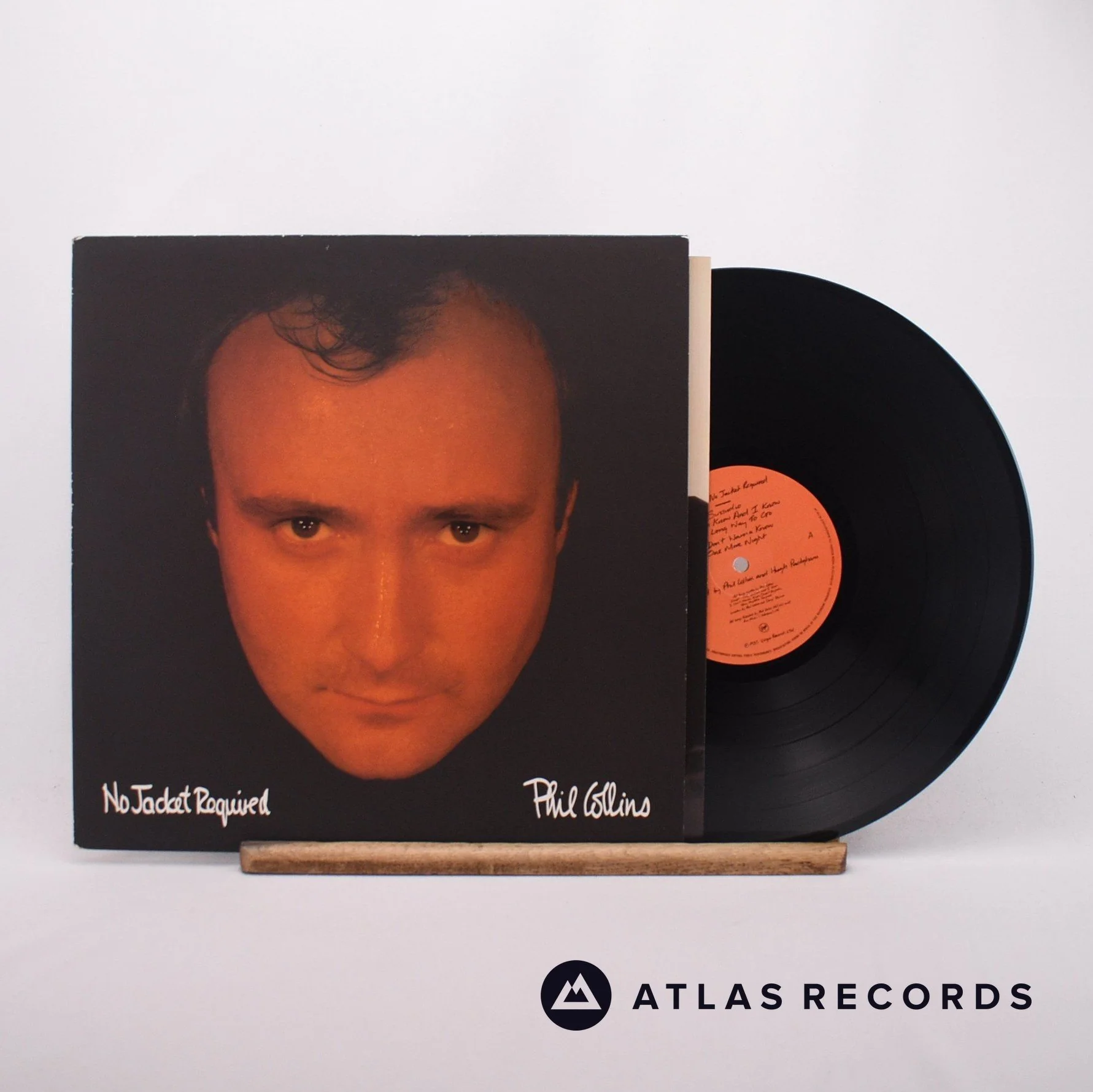 Phil Collins - No Jacket Required - Townhouse LP Vinyl Record - EX/EX