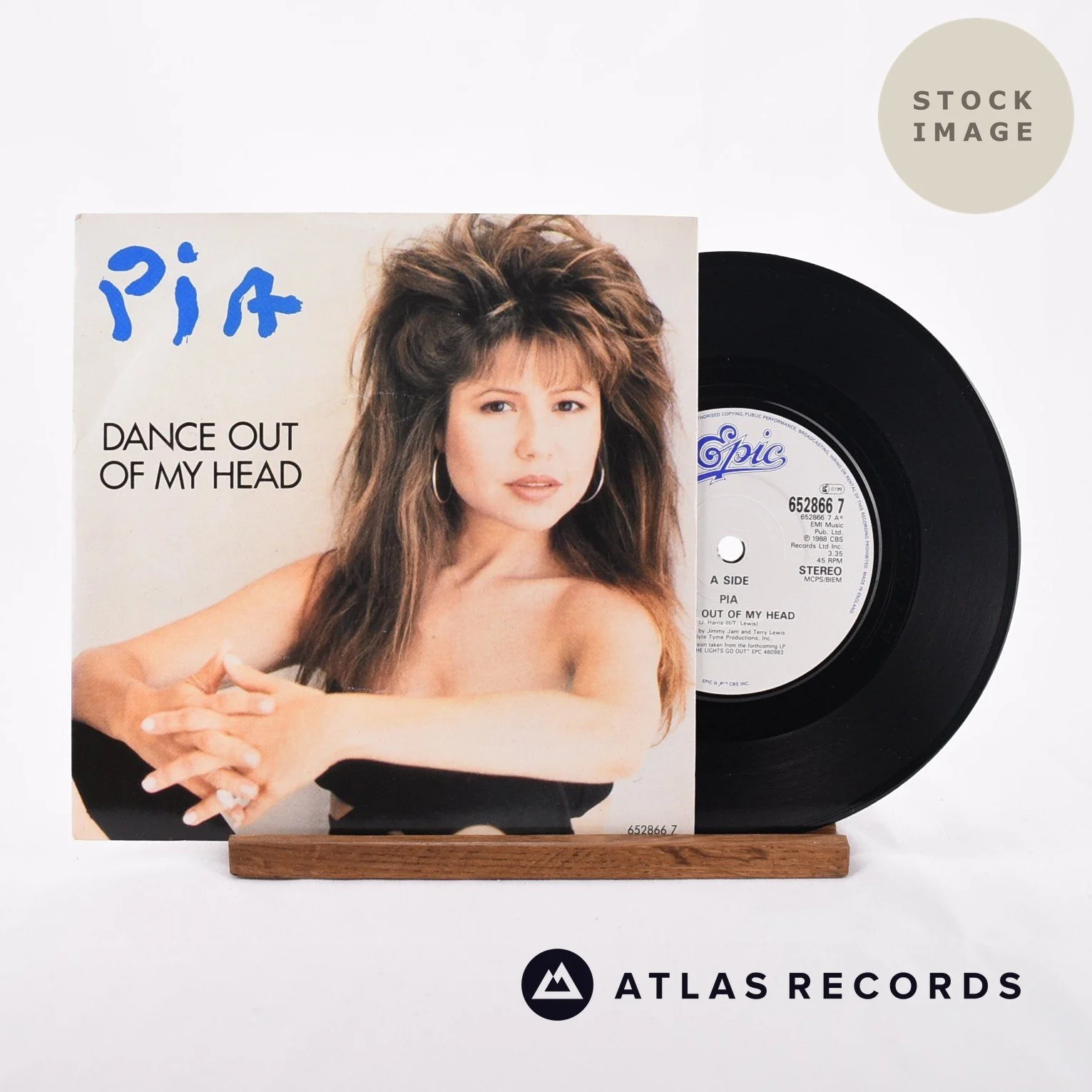 Pia Zadora - Dance Out Of My Head - 7" Vinyl Record